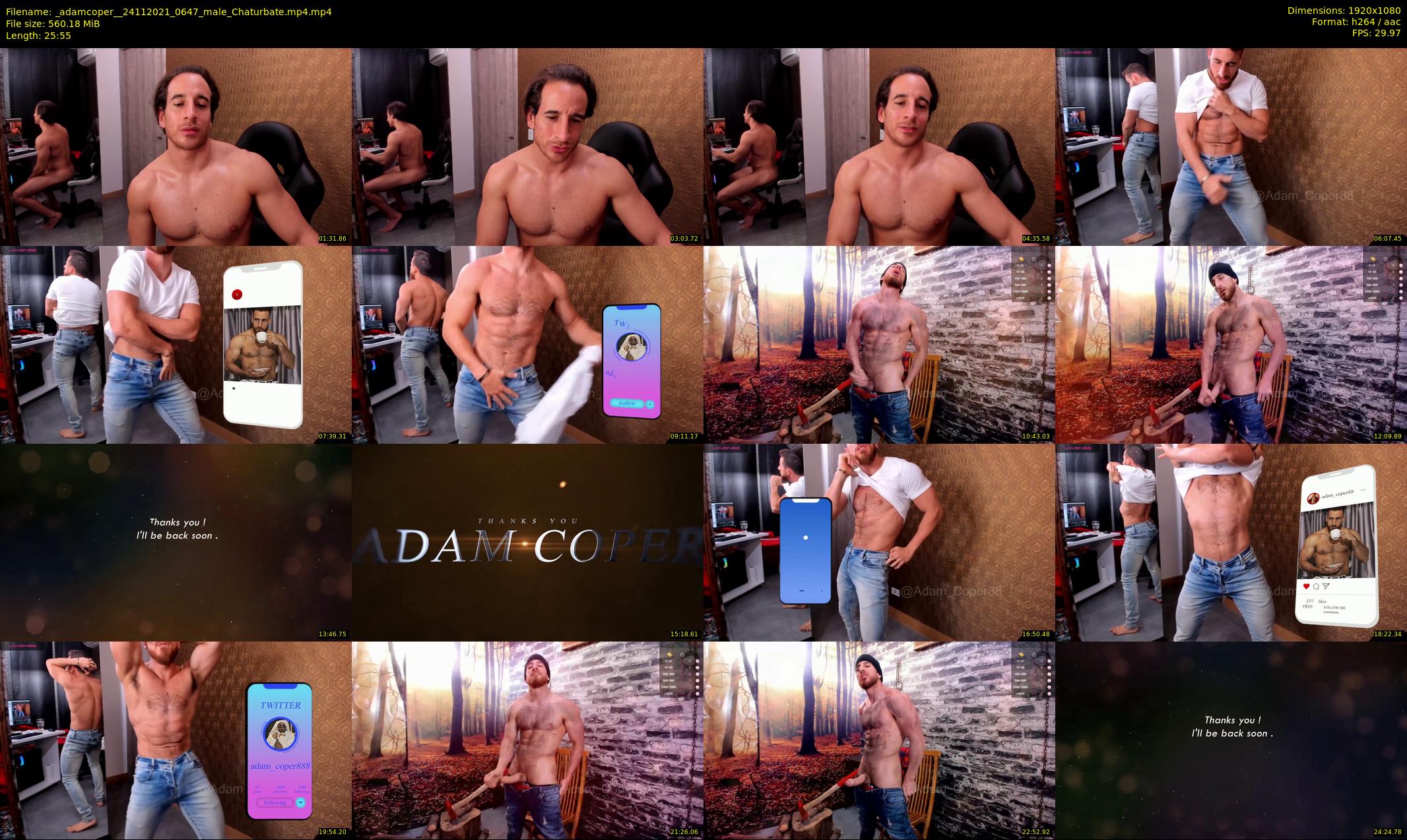 _adamcoper_ — 26 minute Chaturbate male cam show recording, 1080p, Nov 24, 2021