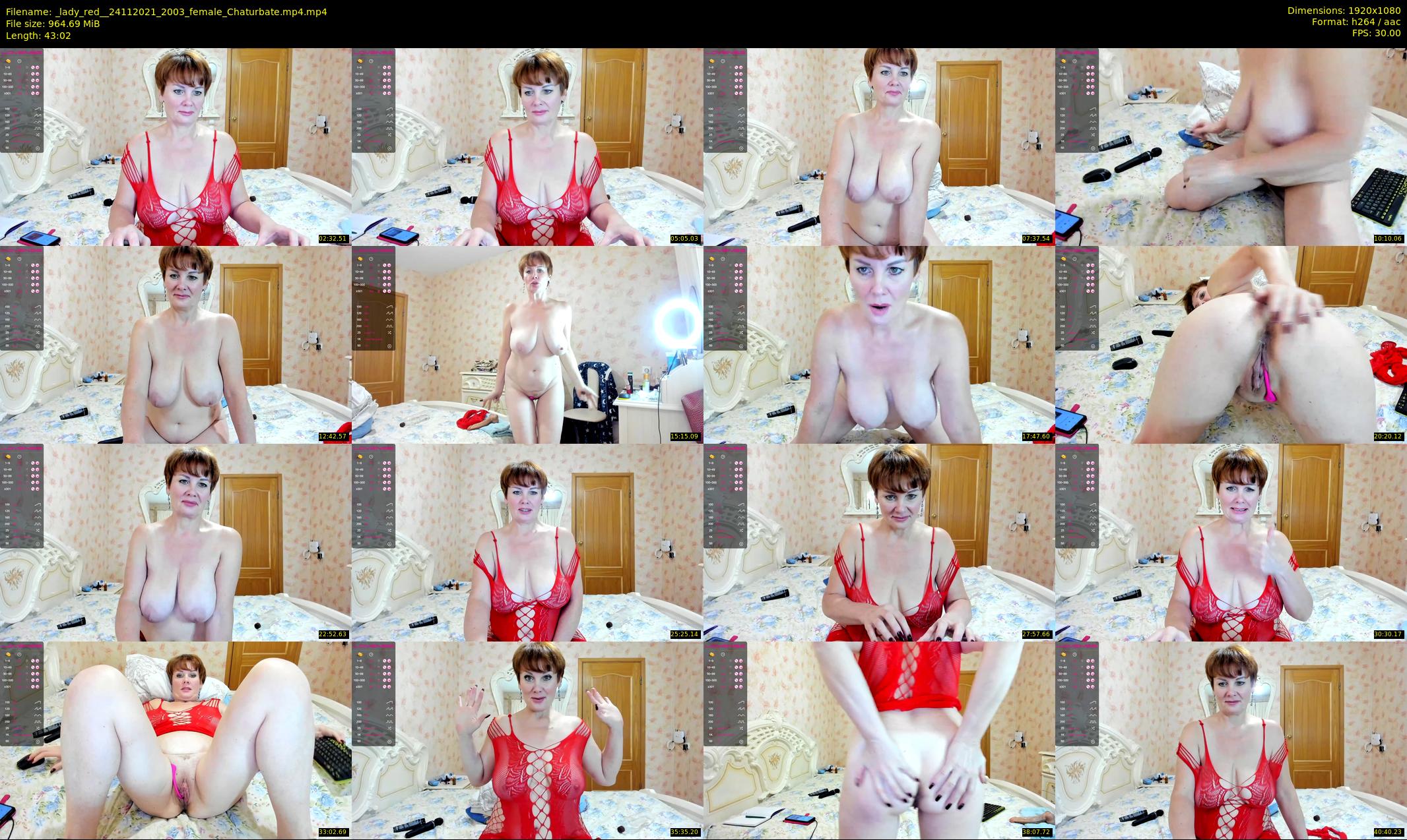 _lady_red_ — 44 minute Chaturbate female cam show recording, 1080p, Nov 24, 2021