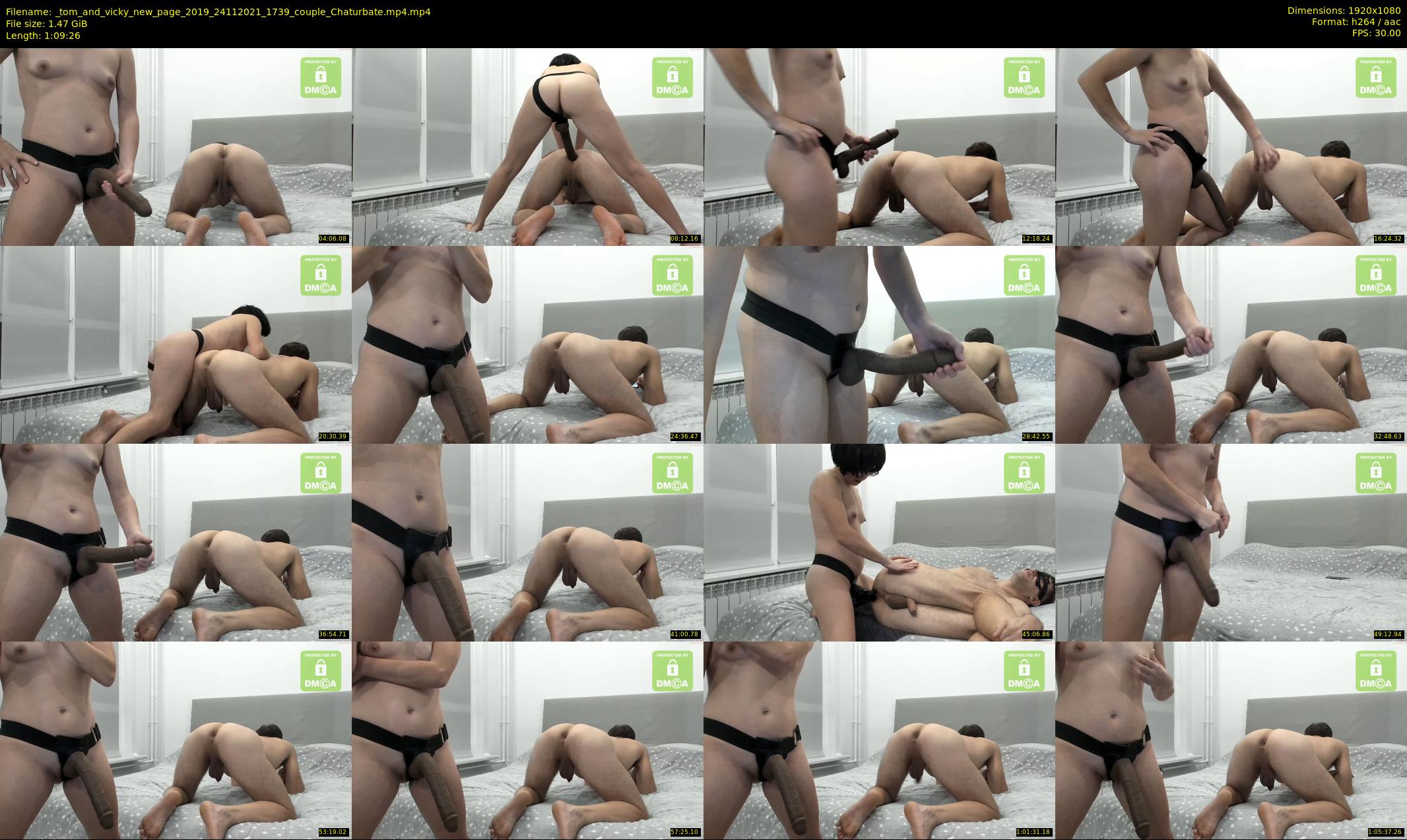 _tom_and_vicky_new_page_2019 — 70 minute Chaturbate couple cam show recording, 1080p, Nov 24, 2021