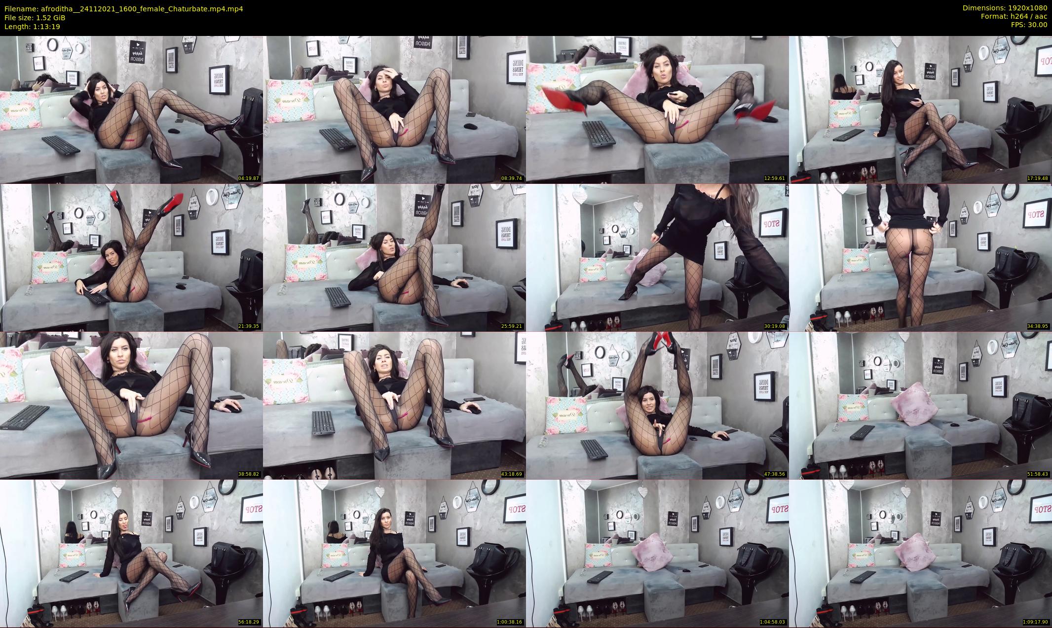 afroditha_ — 74 minute Chaturbate female cam show recording, 1080p, Nov 24, 2021