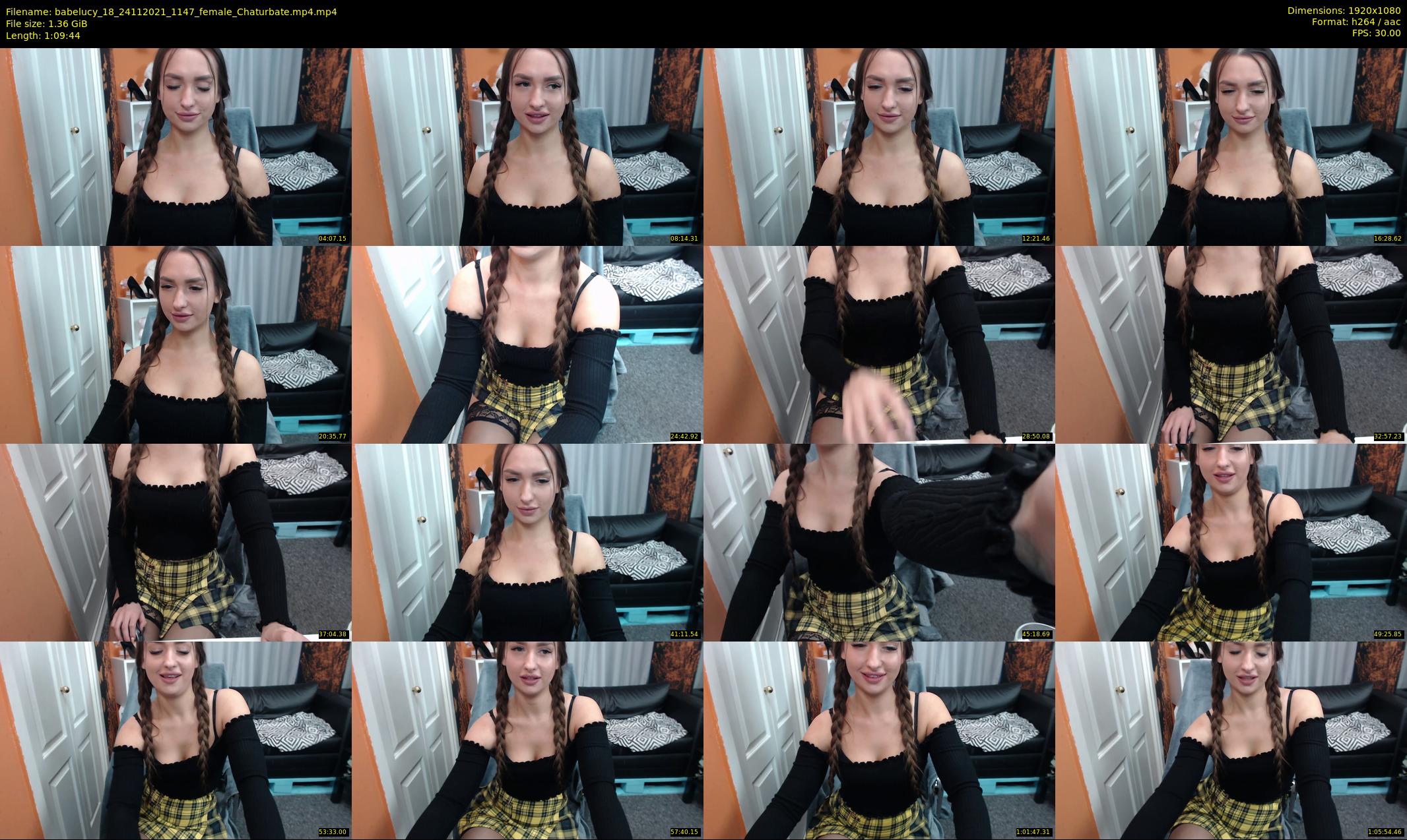 babelucy_18 — 70 minute Chaturbate female cam show recording, 1080p, Nov 24, 2021