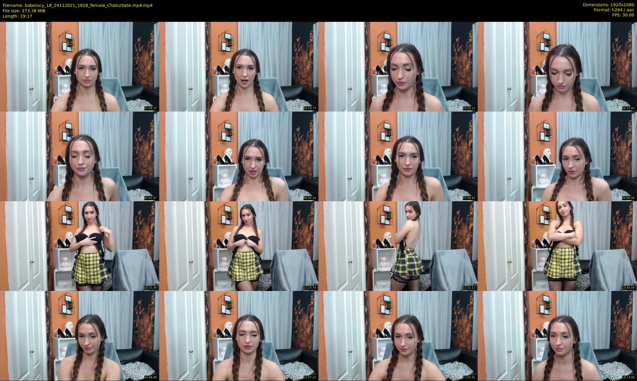 babelucy_18 — 20 minute Chaturbate female cam show recording, 1080p, Nov 24, 2021