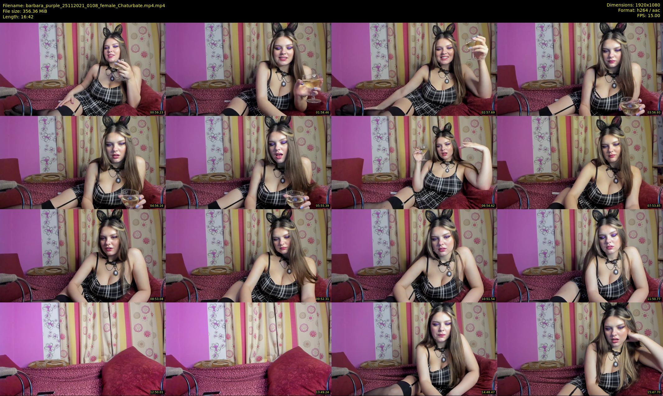 barbara_purple — 17 minute Chaturbate female cam show recording, 1080p, Nov 25, 2021