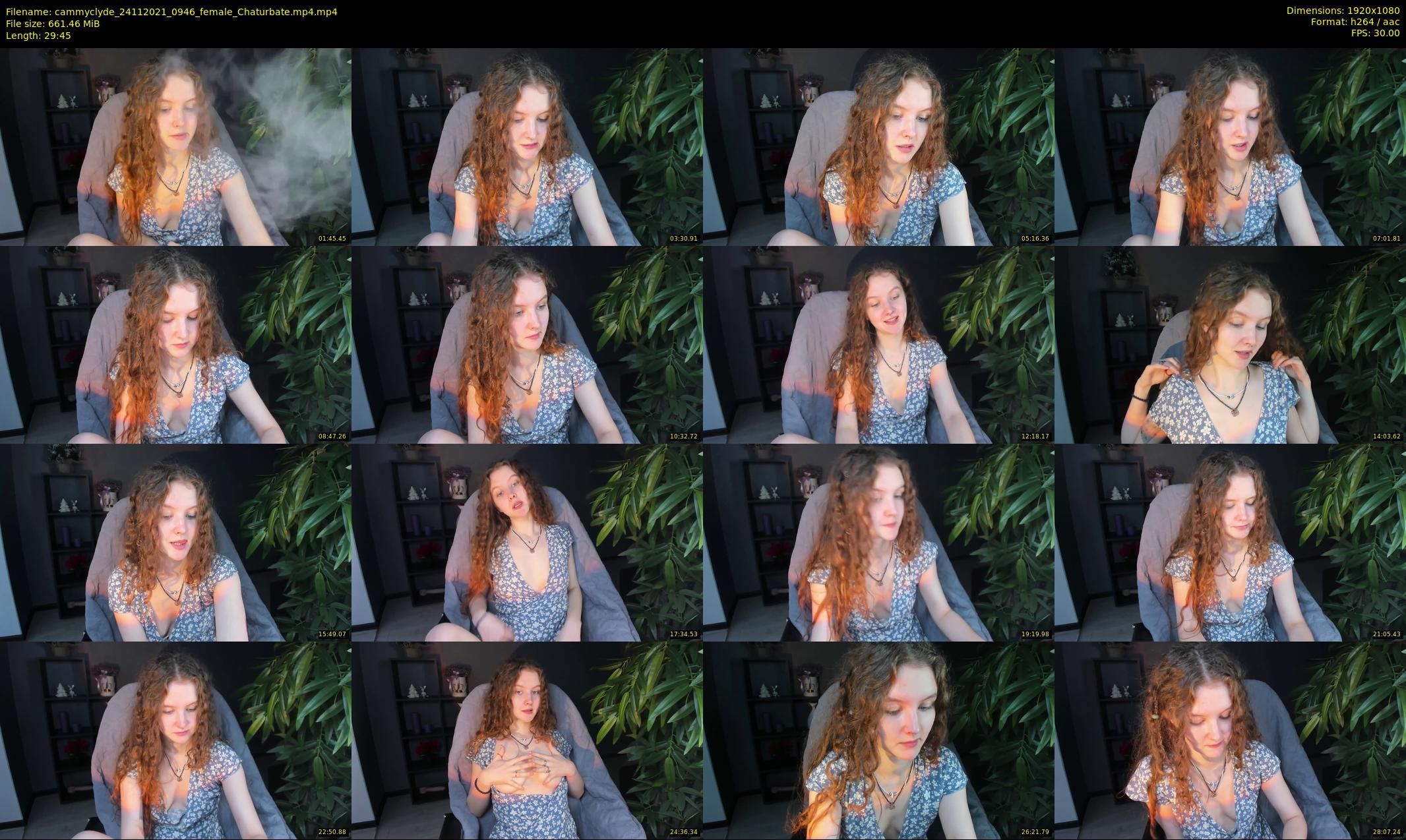 cammyclyde — 30 minute Chaturbate female cam show recording, 1080p, Nov 24, 2021
