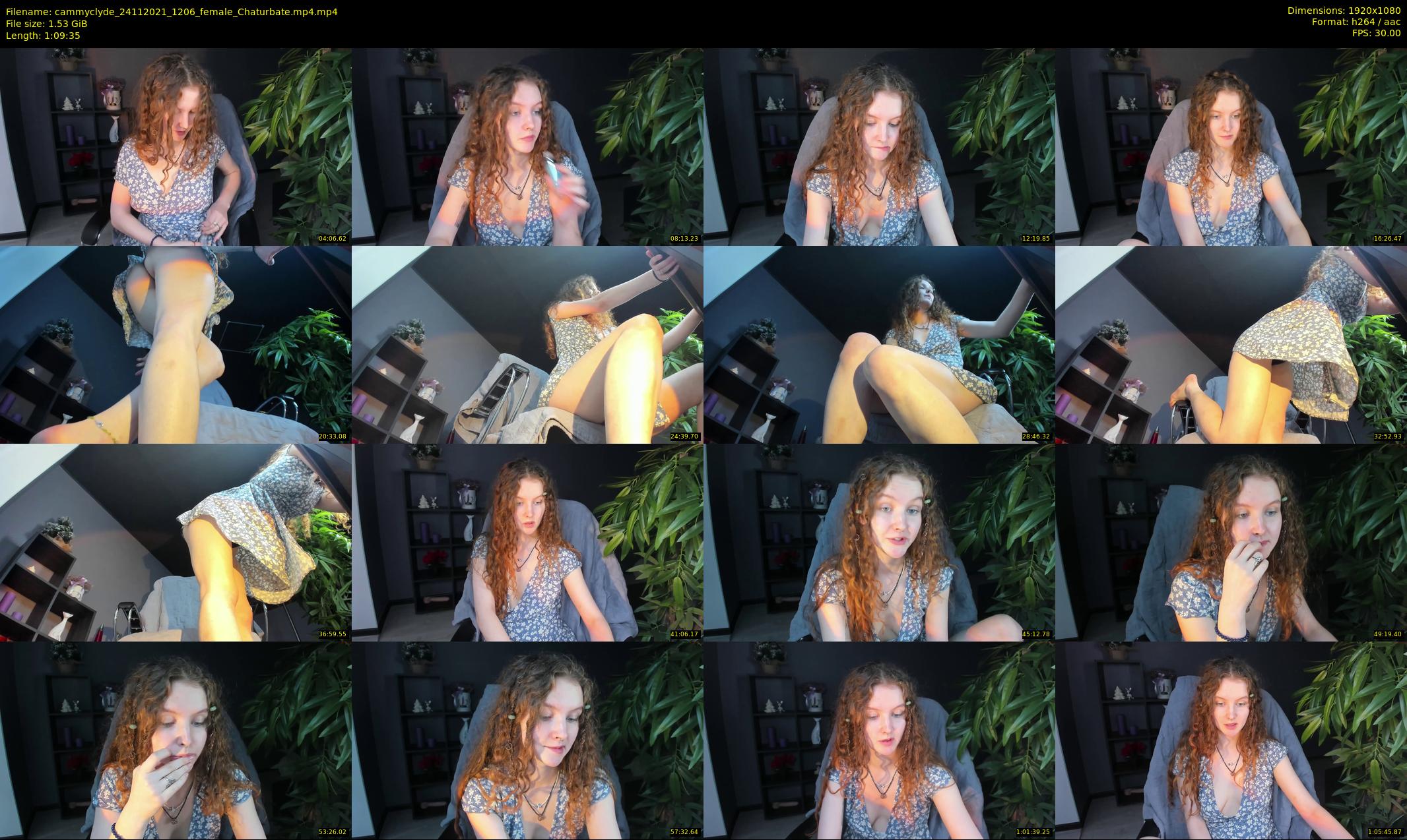 cammyclyde — 70 minute Chaturbate female cam show recording, 1080p, Nov 24, 2021
