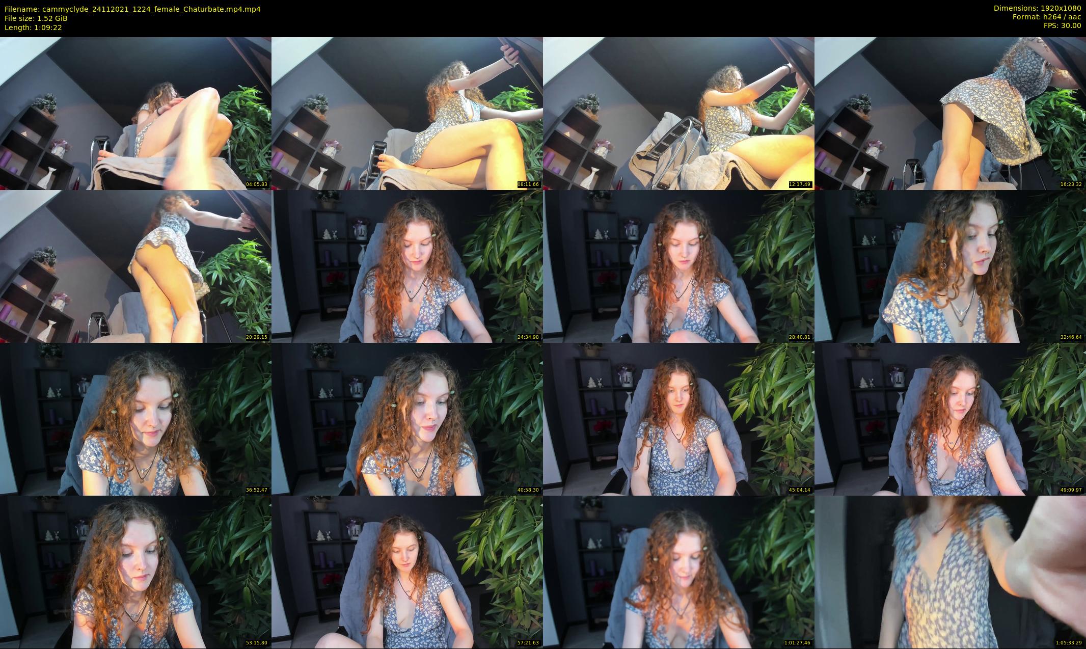 cammyclyde — 70 minute Chaturbate female cam show recording, 1080p, Nov 24, 2021