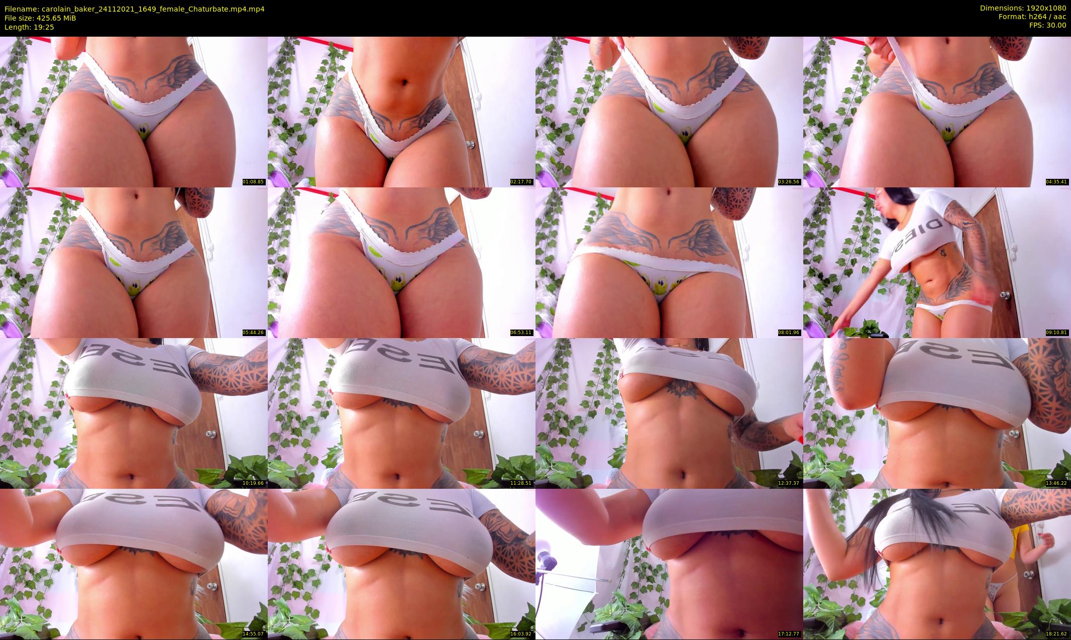 carolain_baker — 20 minute Chaturbate female cam show recording, 1080p, Nov 24, 2021