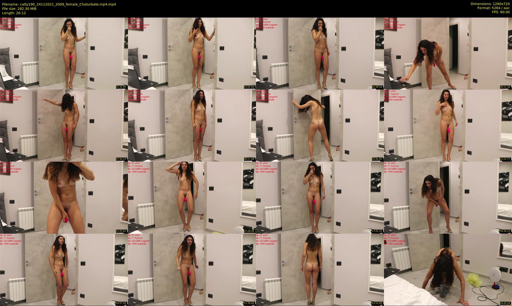 catty190 — 27 minute Chaturbate female cam show recording, 720p, Nov 24, 2021