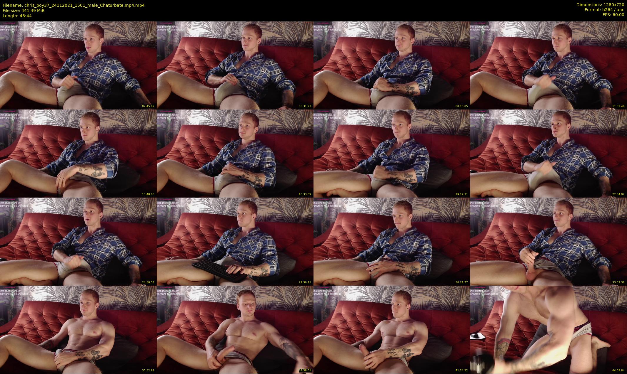 chris_boy37 — 47 minute Chaturbate male cam show recording, 720p, Nov 24, 2021