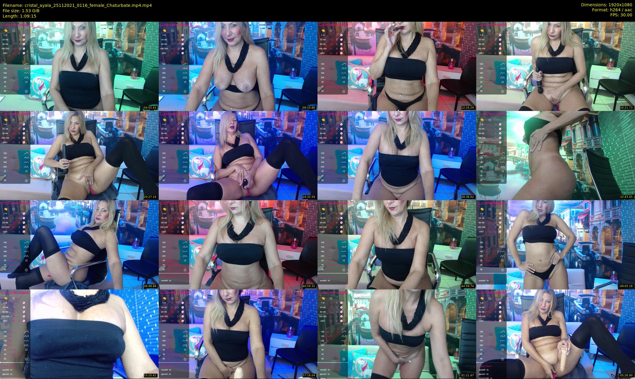 cristal_ayala — 70 minute Chaturbate female cam show recording, 1080p, Nov 25, 2021