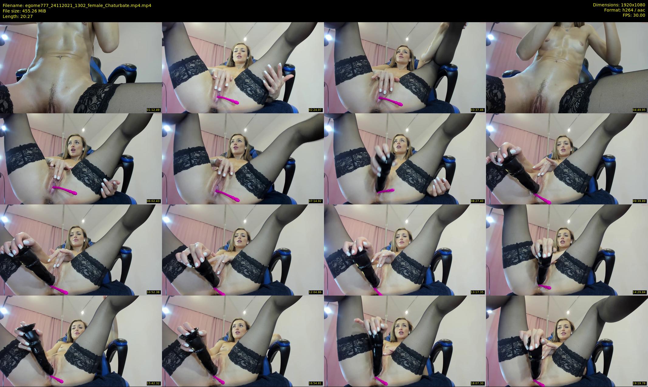 egome777 — 21 minute Chaturbate female cam show recording, 1080p, Nov 24, 2021