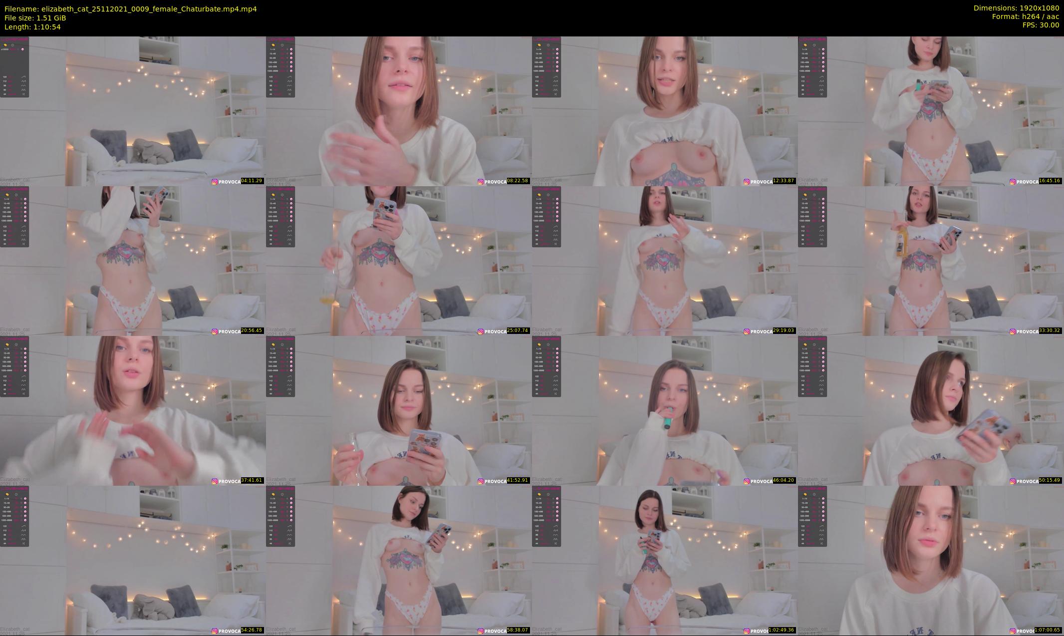 elizabeth_cat — 71 minute Chaturbate female cam show recording, 1080p, Nov 25, 2021