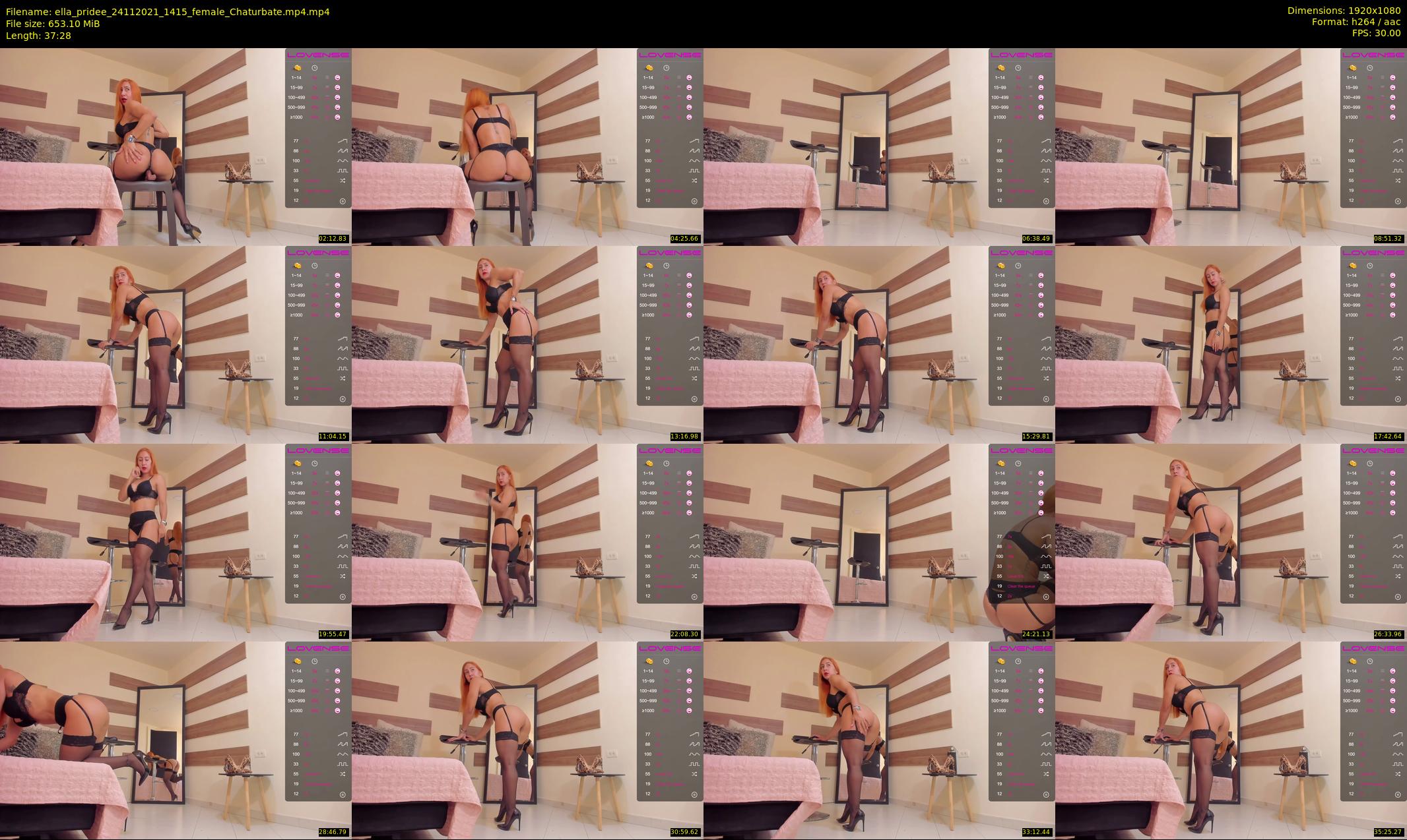 ella_pridee — 38 minute Chaturbate female cam show recording, 1080p, Nov 24, 2021