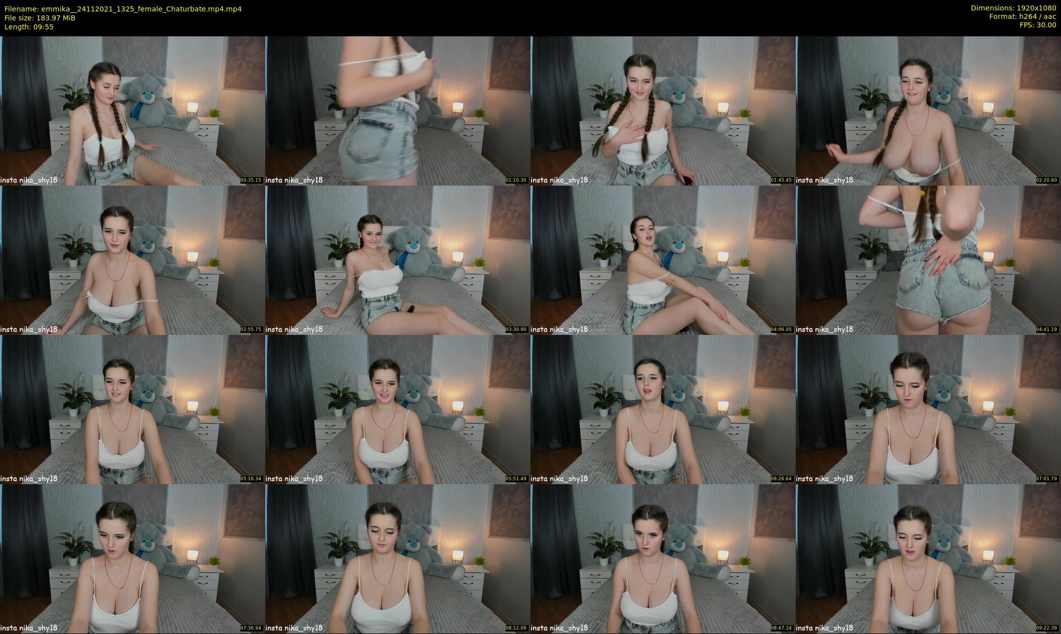 emmika_ — 10 minute Chaturbate female cam show recording, 1080p, Nov 24, 2021