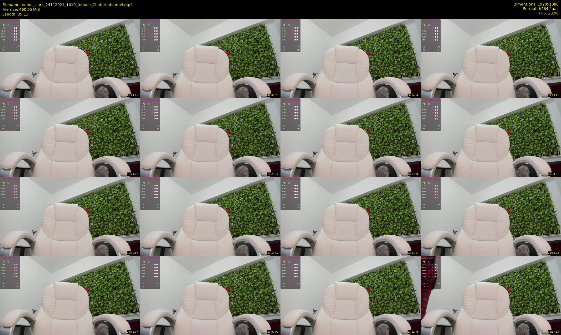 enma_clark — 36 minute Chaturbate female cam show recording, 1080p, Nov 24, 2021