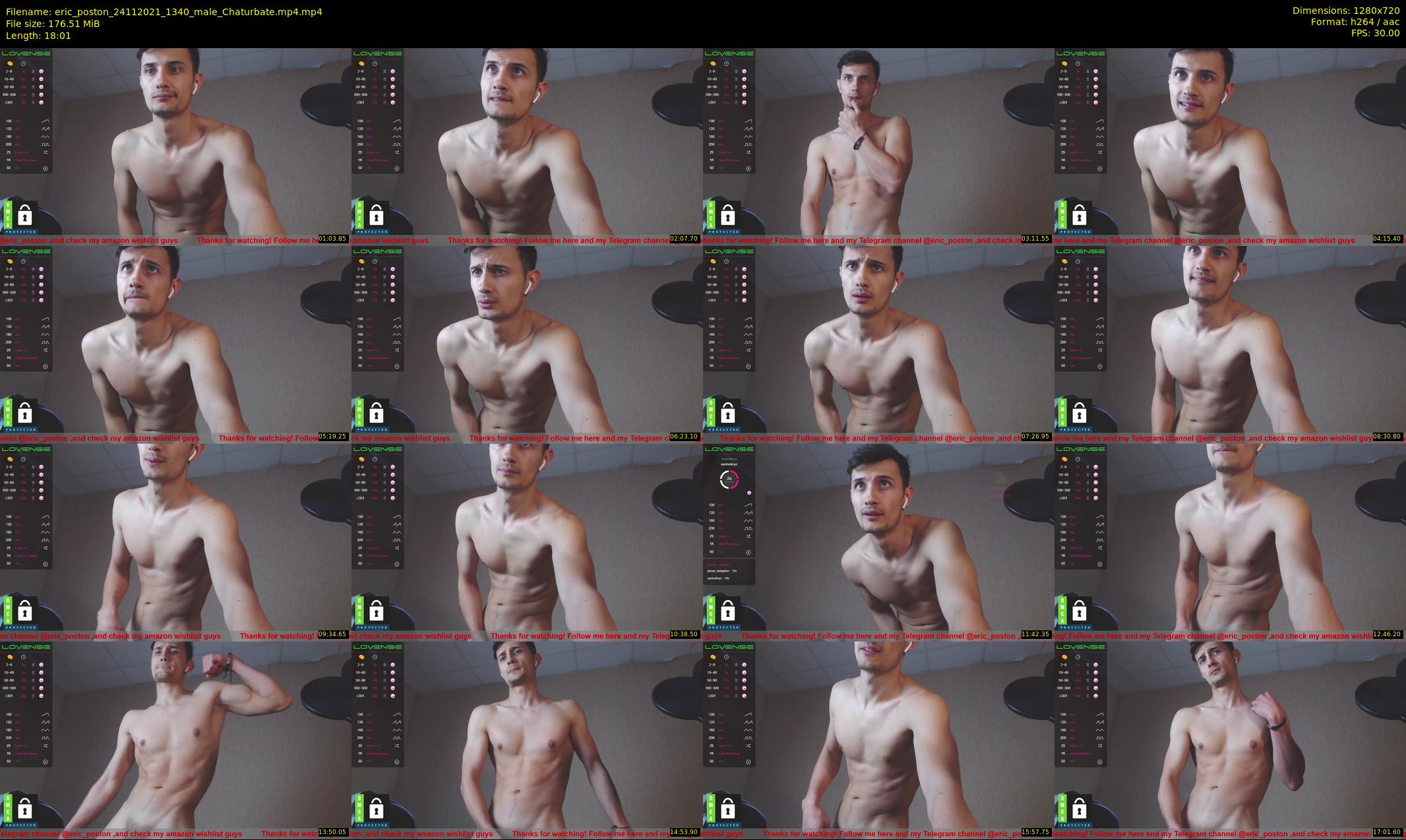 eric_poston — 19 minute Chaturbate male cam show recording, 720p, Nov 24, 2021