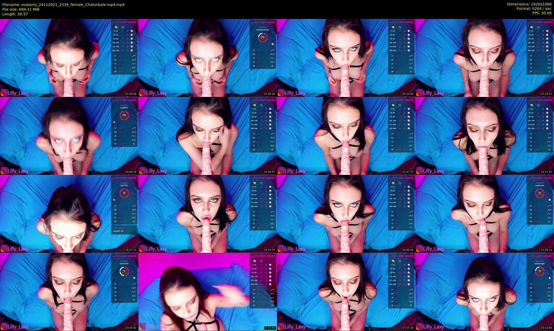 evalanis — 31 minute Chaturbate couple cam show recording, 1080p, Nov 24, 2021