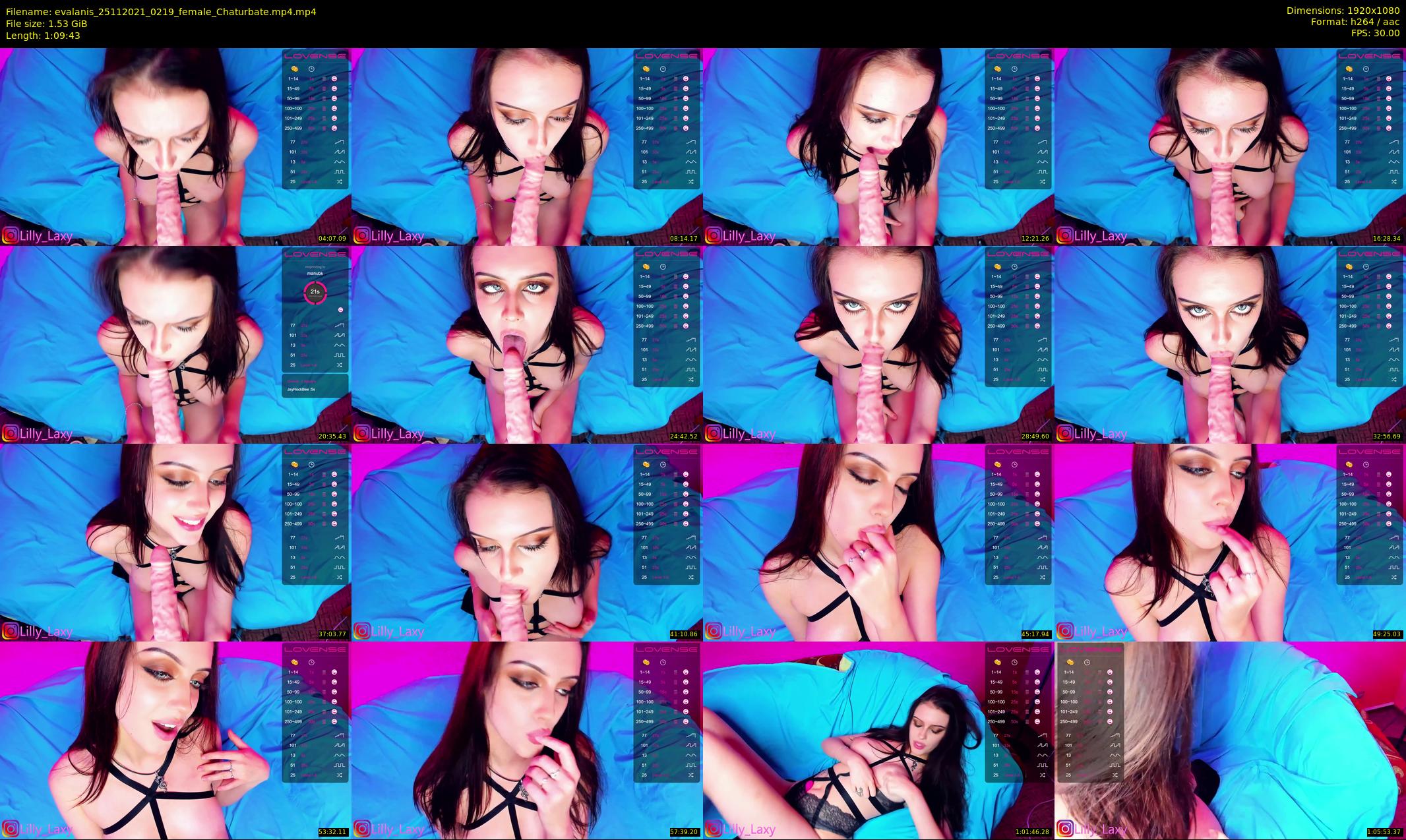 evalanis — 70 minute Chaturbate couple cam show recording, 1080p, Nov 25, 2021