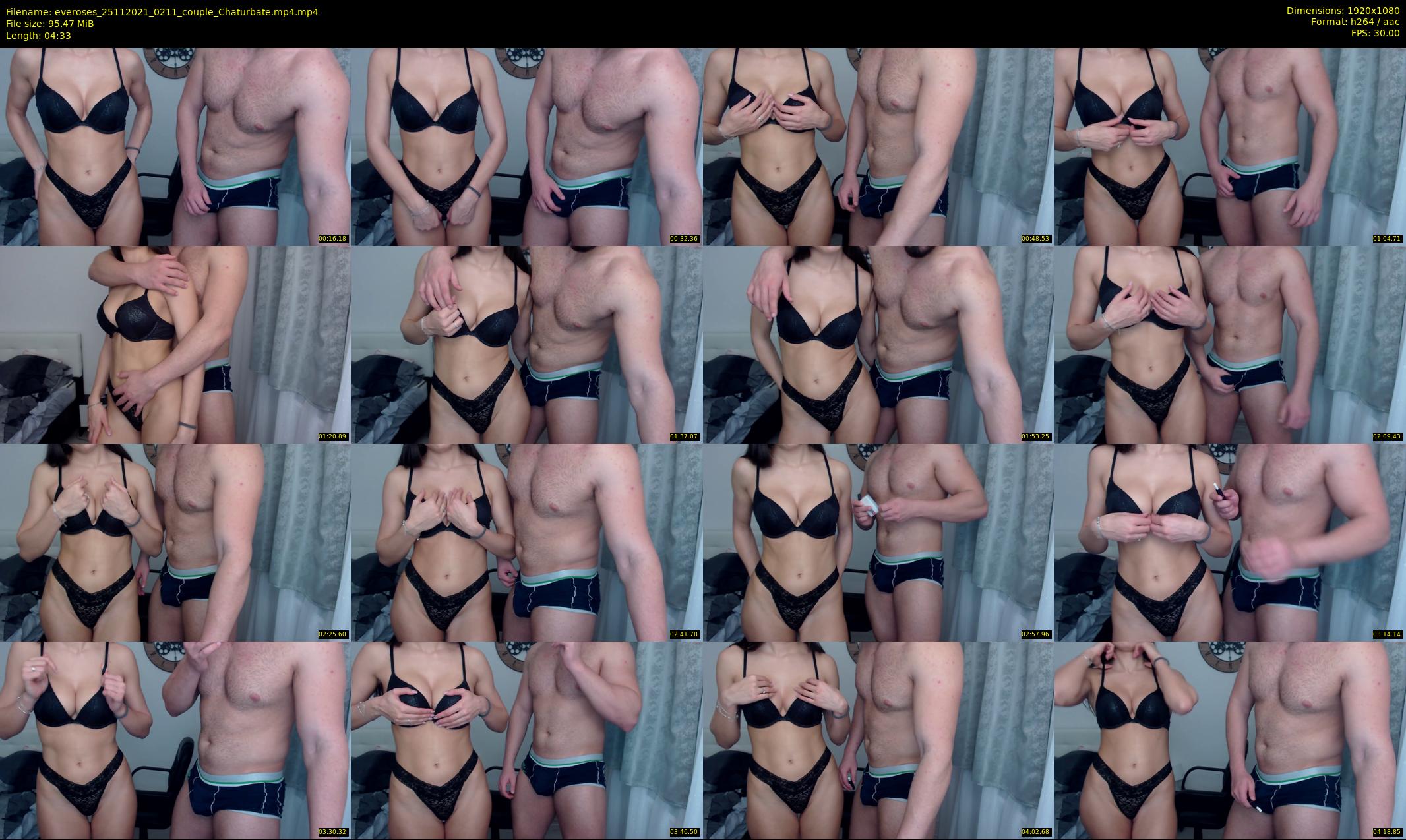 everoses — 5 minute Chaturbate couple cam show recording, 1080p, Nov 25, 2021