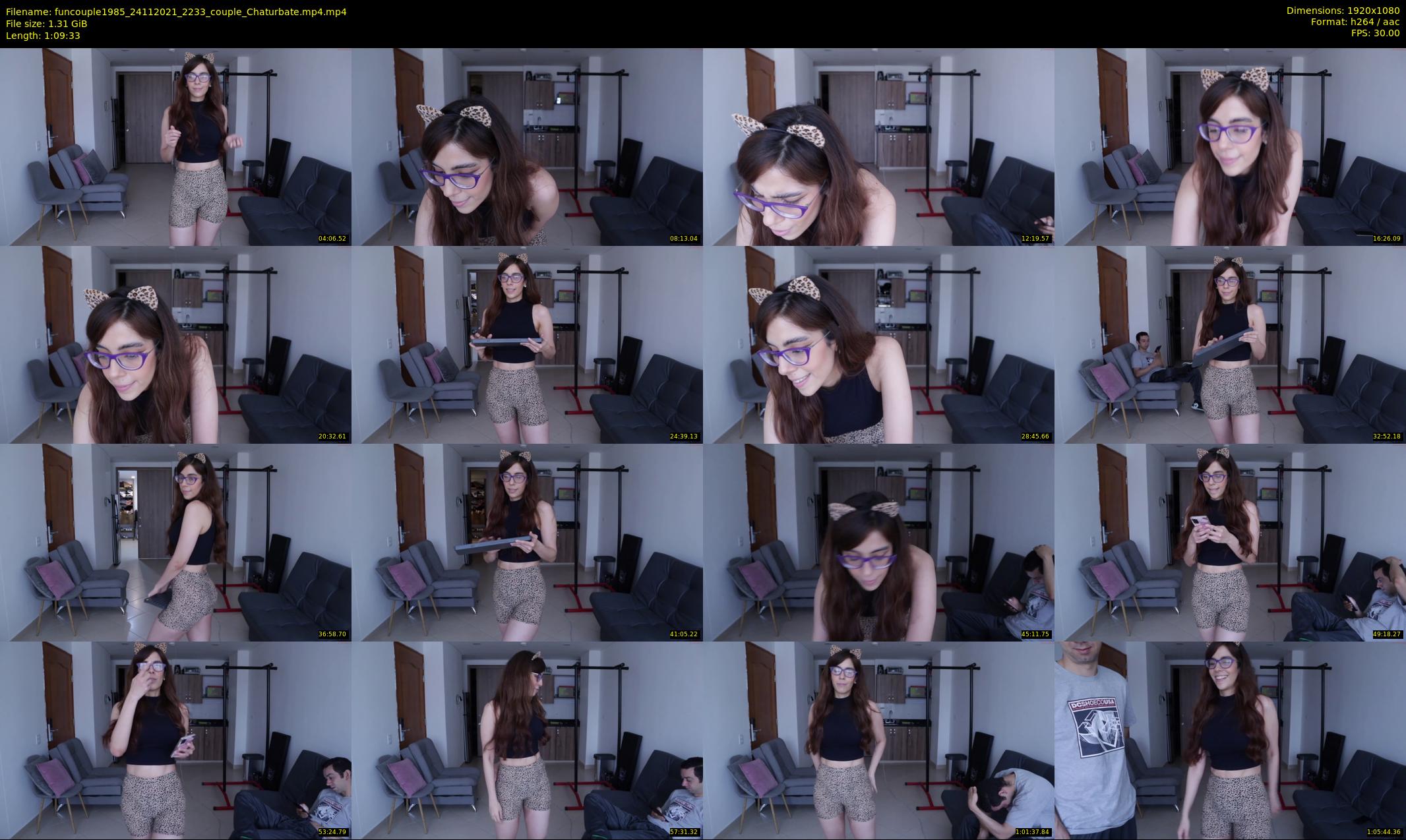 funcouple1985 — 70 minute Chaturbate couple cam show recording, 1080p, Nov 24, 2021