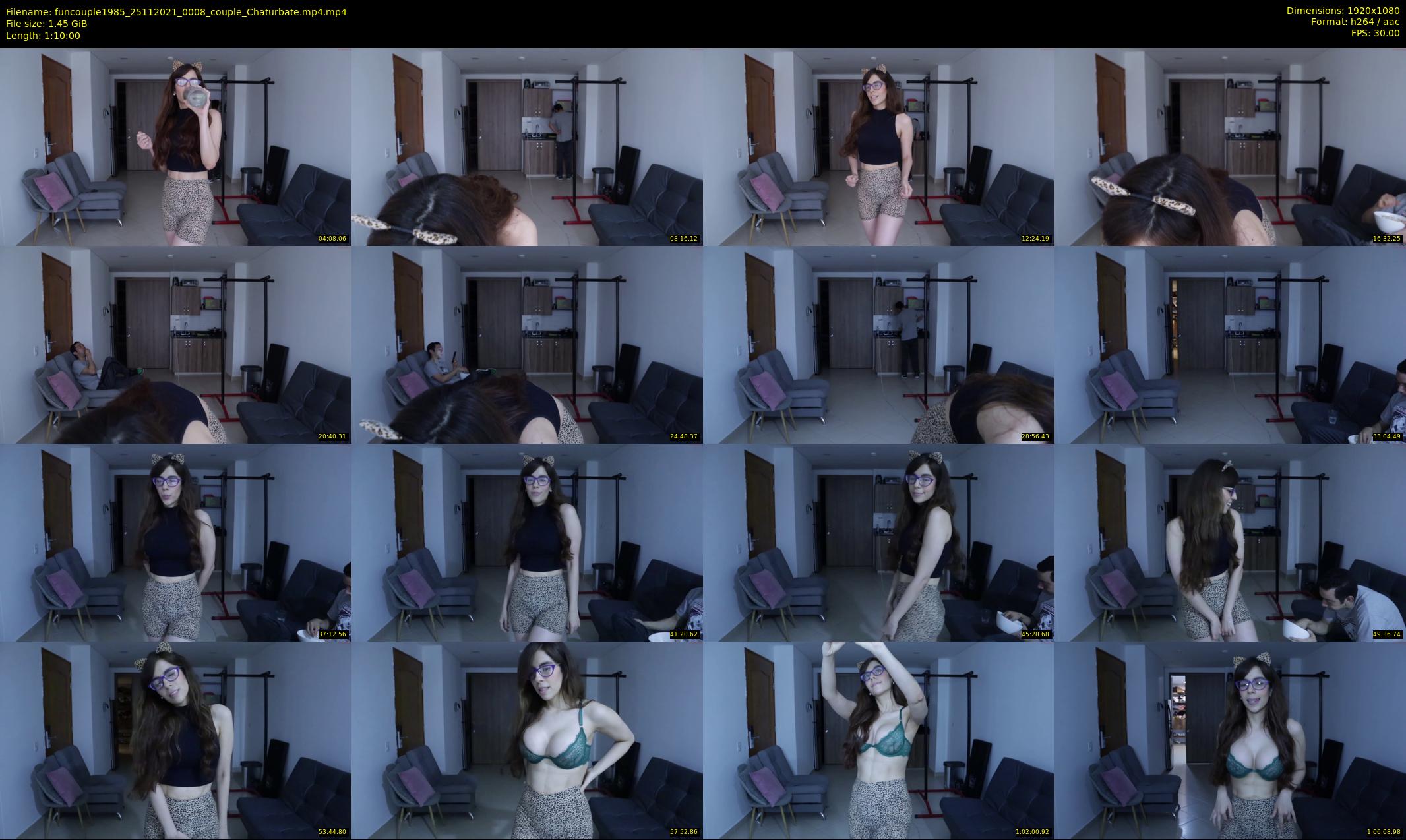 funcouple1985 — 70 minute Chaturbate couple cam show recording, 1080p, Nov 25, 2021