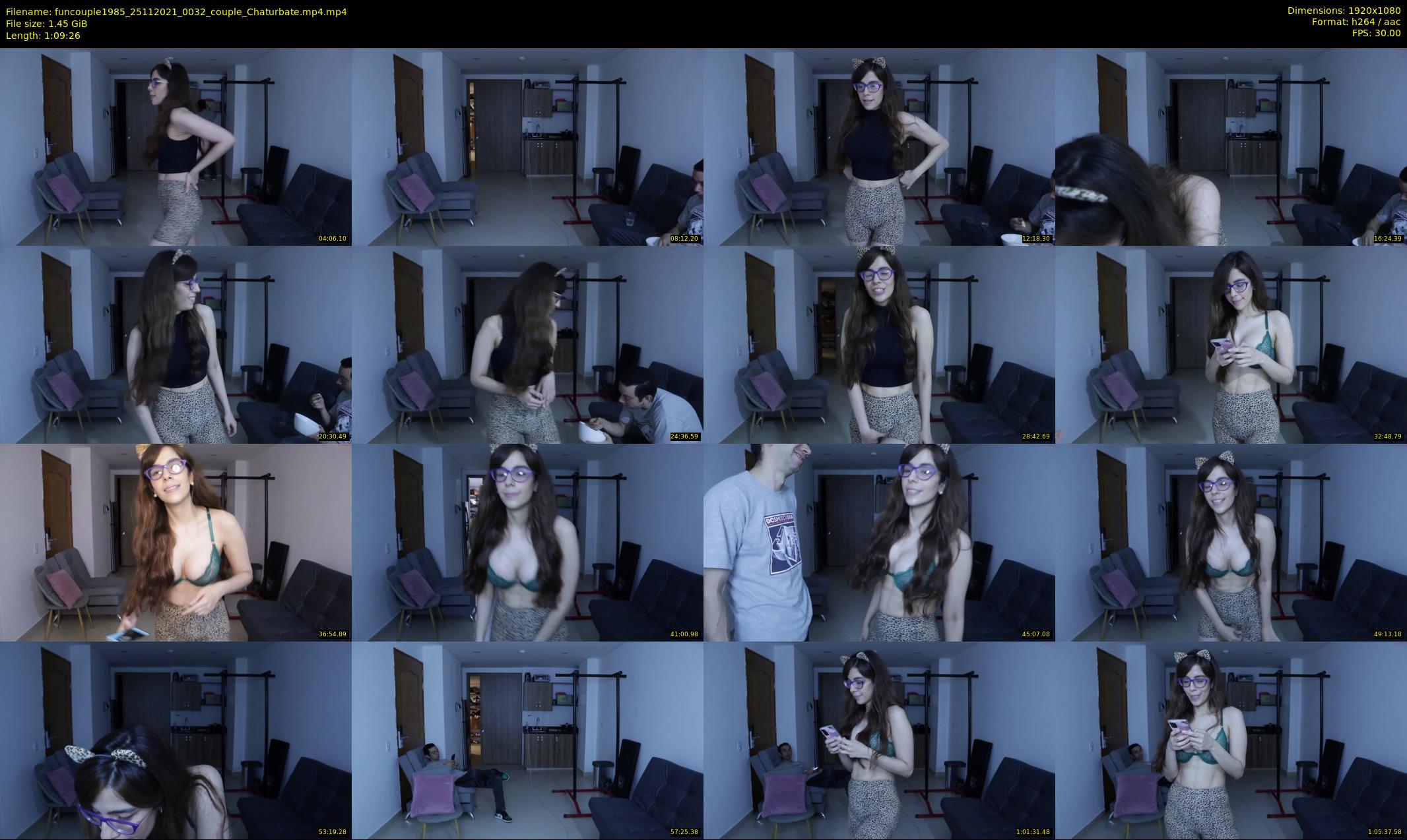 funcouple1985 — 70 minute Chaturbate couple cam show recording, 1080p, Nov 25, 2021