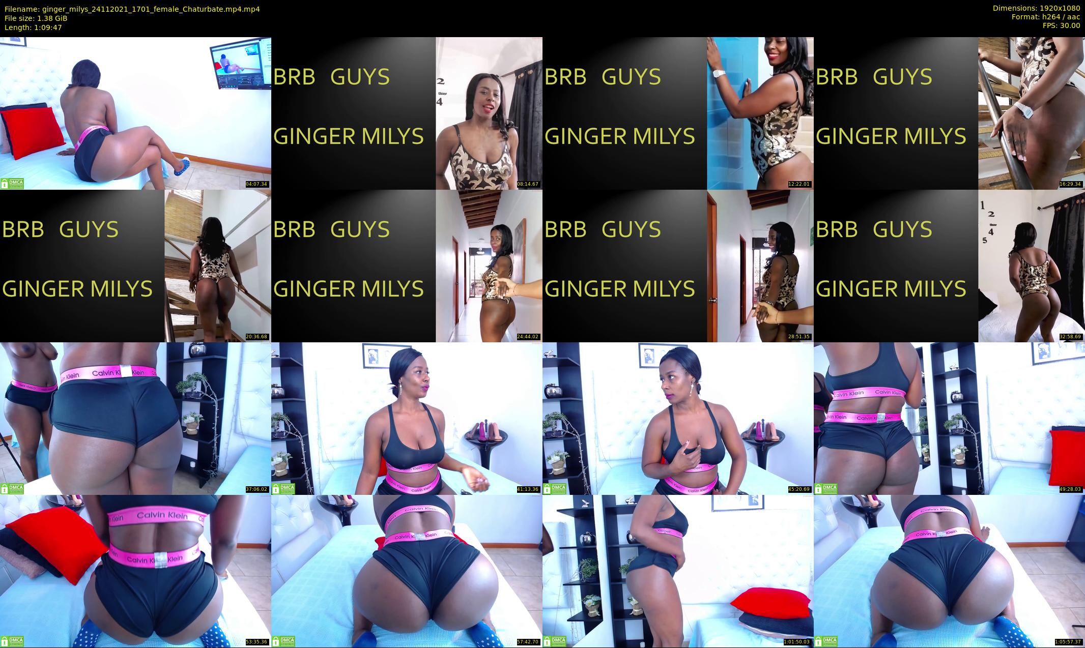 ginger_milys — 70 minute Chaturbate female cam show recording, 1080p, Nov 24, 2021