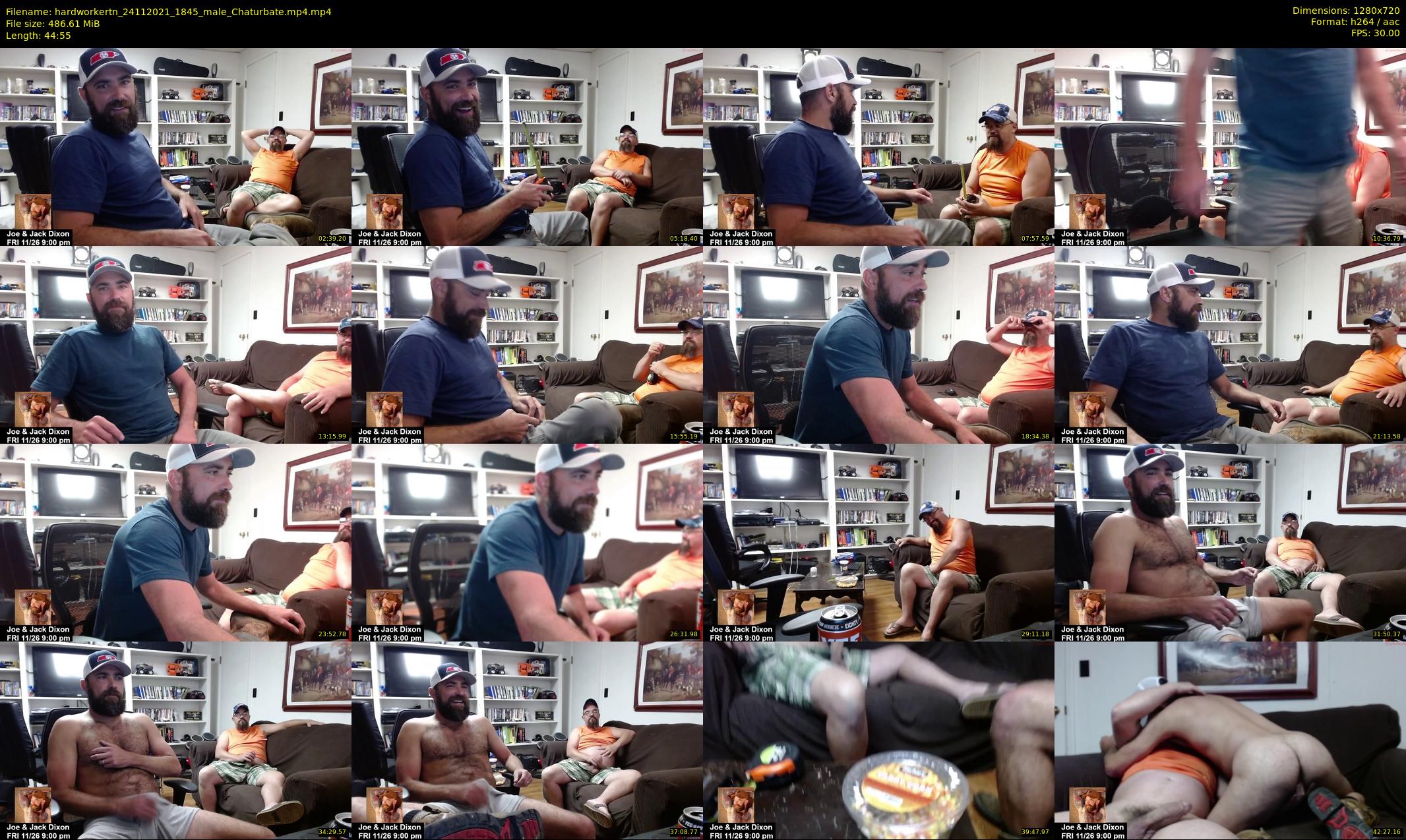 hardworkertn — 45 minute Chaturbate male cam show recording, 720p, Nov 24, 2021