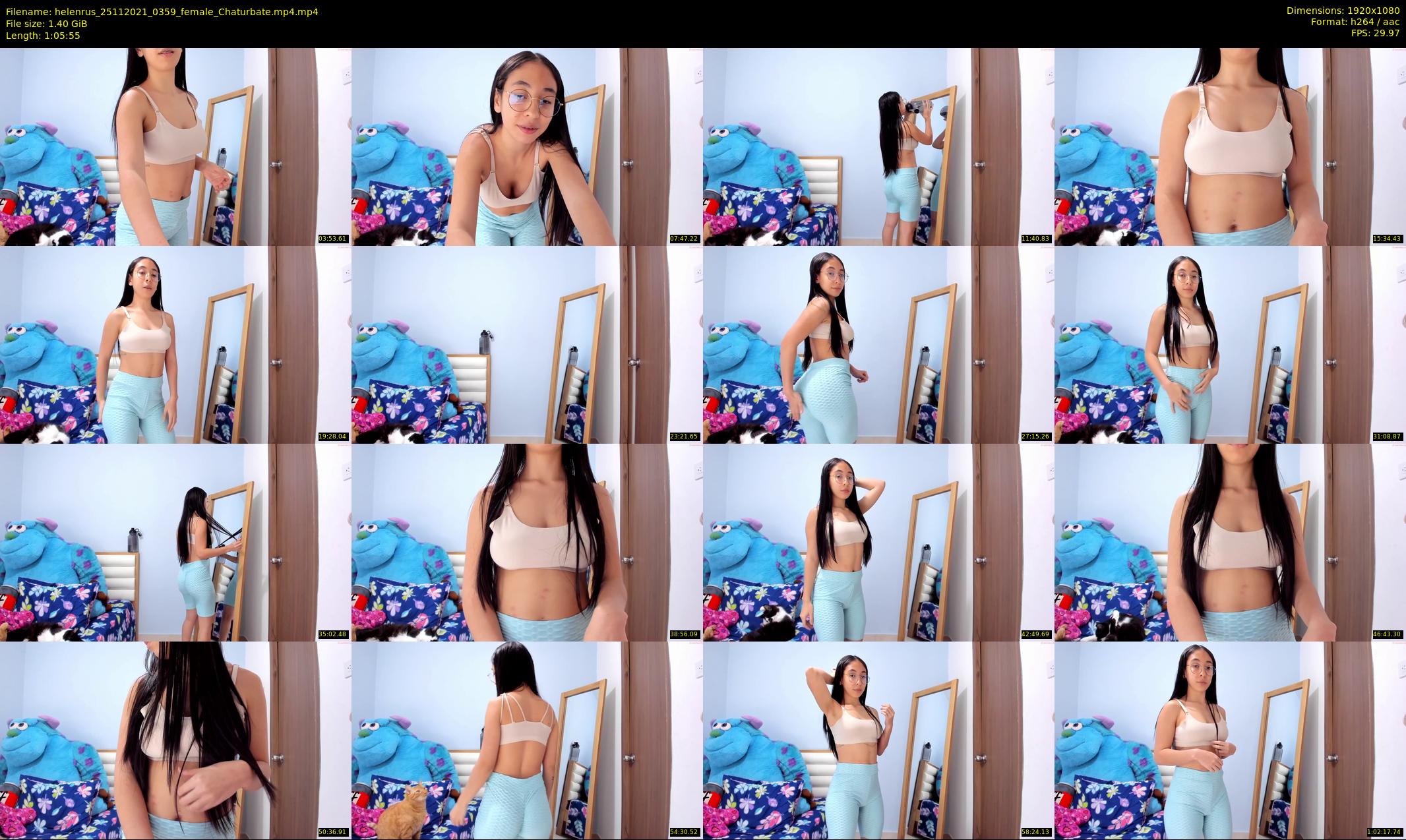 helenrus — 66 minute Chaturbate female cam show recording, 1080p, Nov 25, 2021