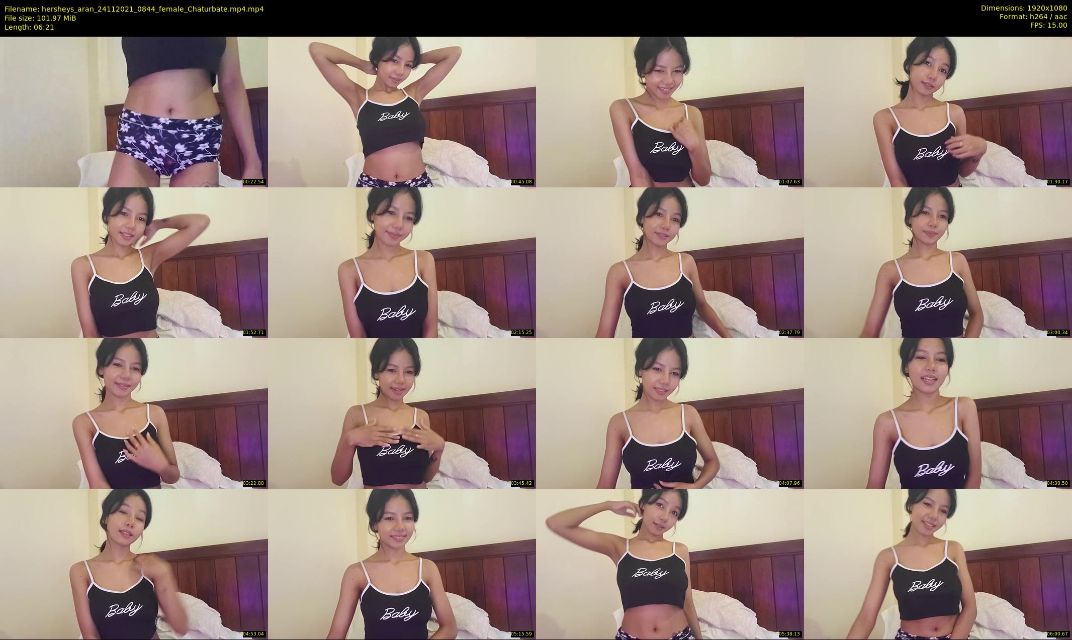 hersheys_aran — 7 minute Chaturbate female cam show recording, 1080p, Nov 24, 2021