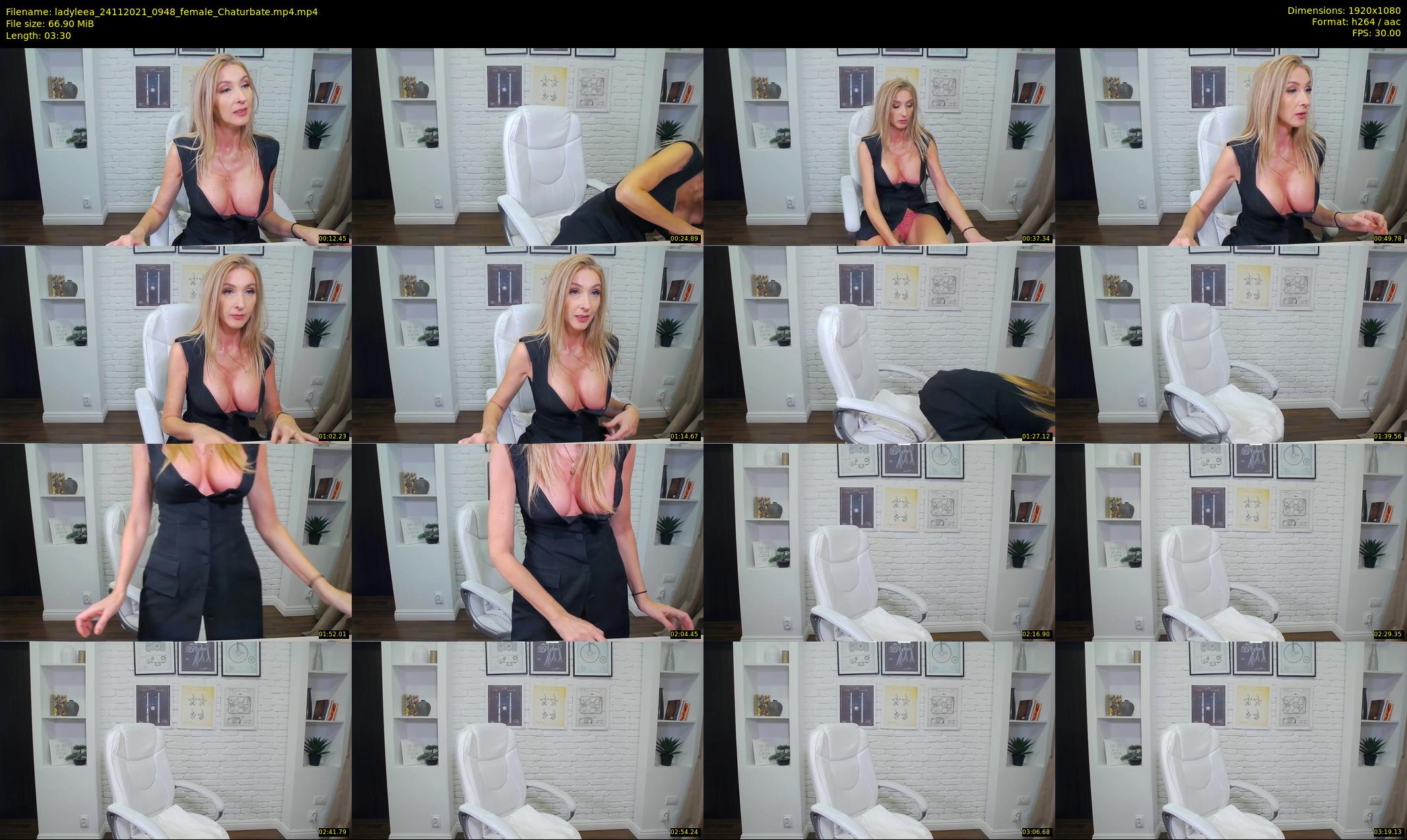 ladyleea — 4 minute Chaturbate female cam show recording, 1080p, Nov 24, 2021