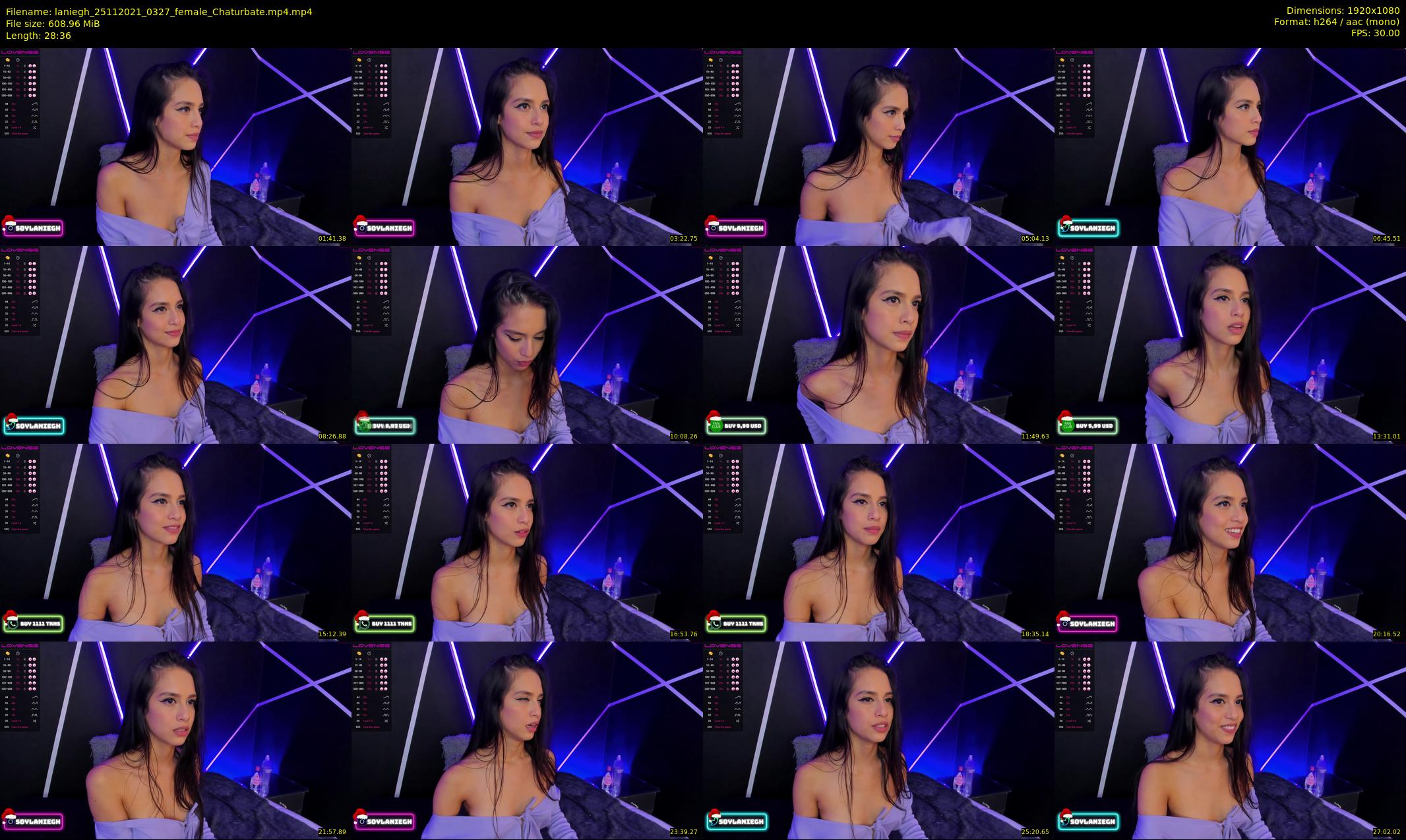 laniegh — 29 minute Chaturbate female cam show recording, 1080p, Nov 25, 2021