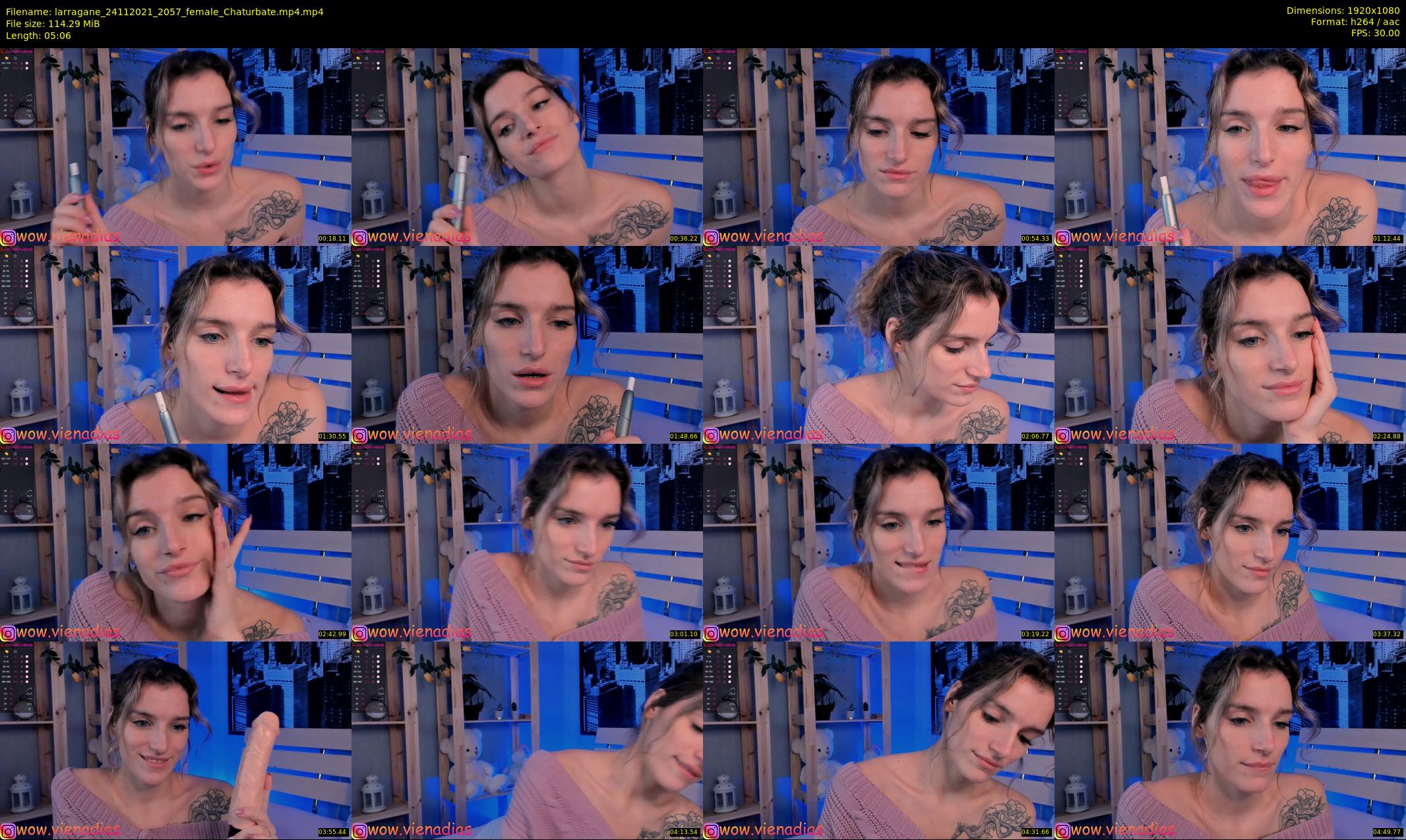 larragane — 6 minute Chaturbate couple cam show recording, 1080p, Nov 24, 2021