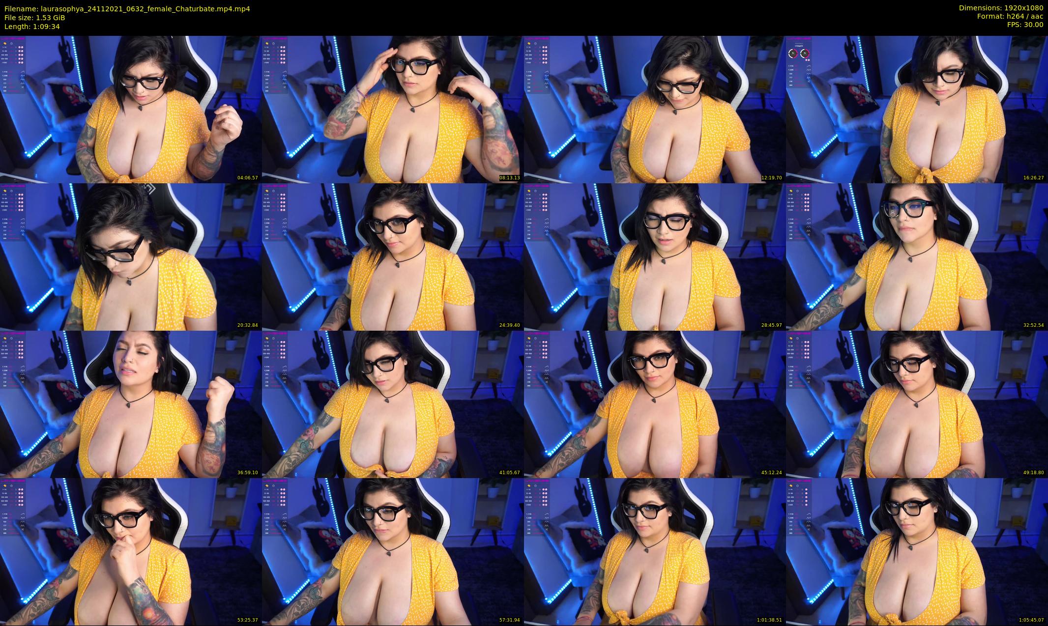 laurasophya — 70 minute Chaturbate female cam show recording, 1080p, Nov 24, 2021