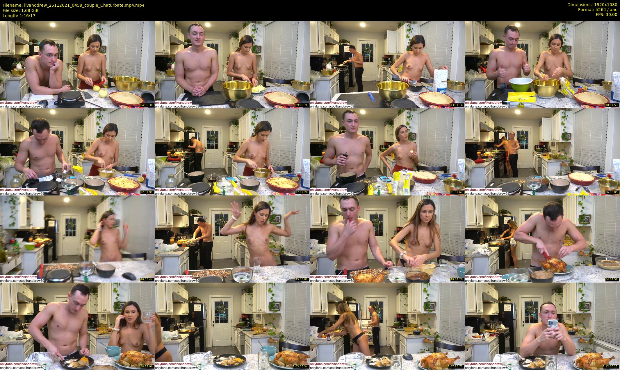 livanddrew — 77 minute Chaturbate couple cam show recording, 1080p, Nov 25, 2021