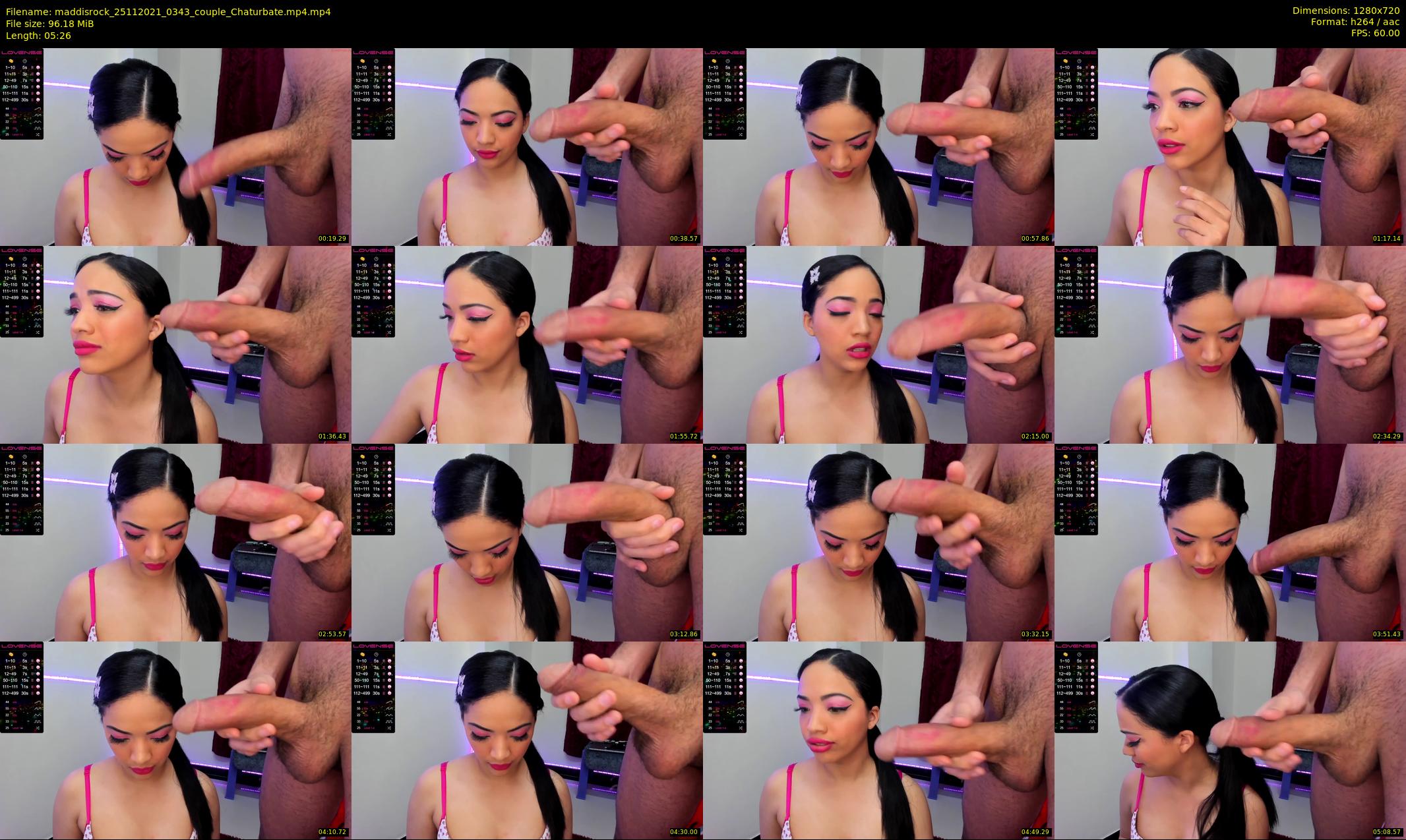 maddisrock — 6 minute Chaturbate couple cam show recording, 720p, Nov 25, 2021