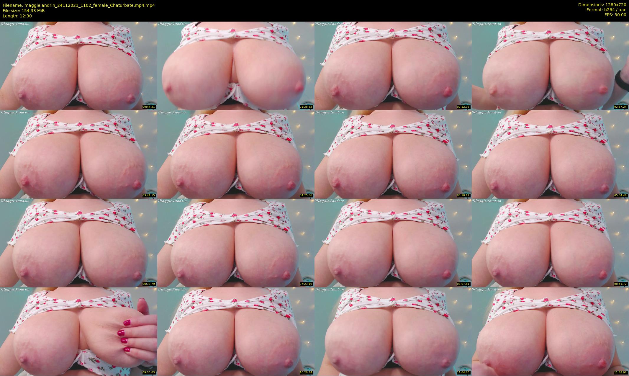 maggielandrin — 13 minute Chaturbate female cam show recording, 720p, Nov 24, 2021