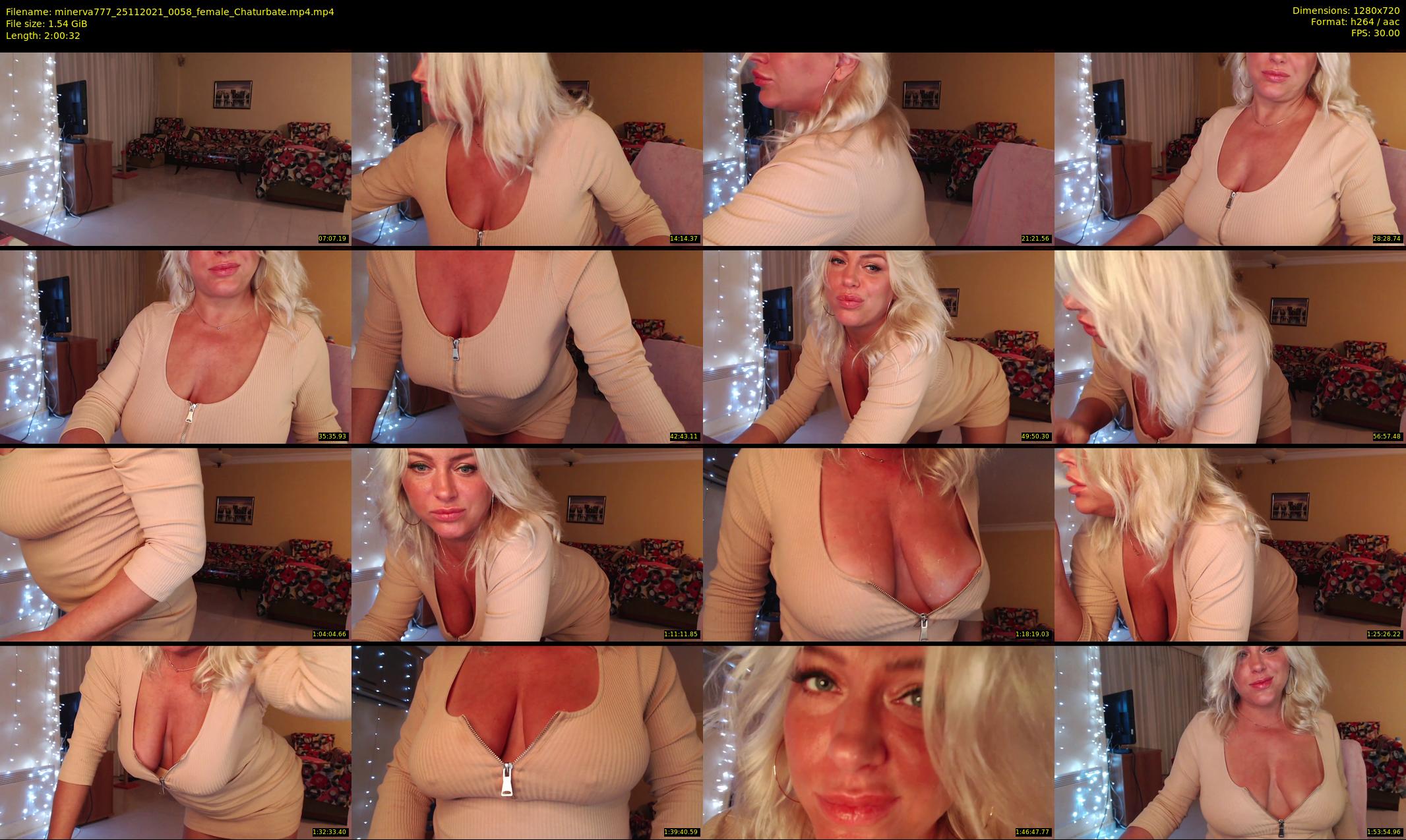 minerva777 — 121 minute Chaturbate female cam show recording, 720p, Nov 25, 2021