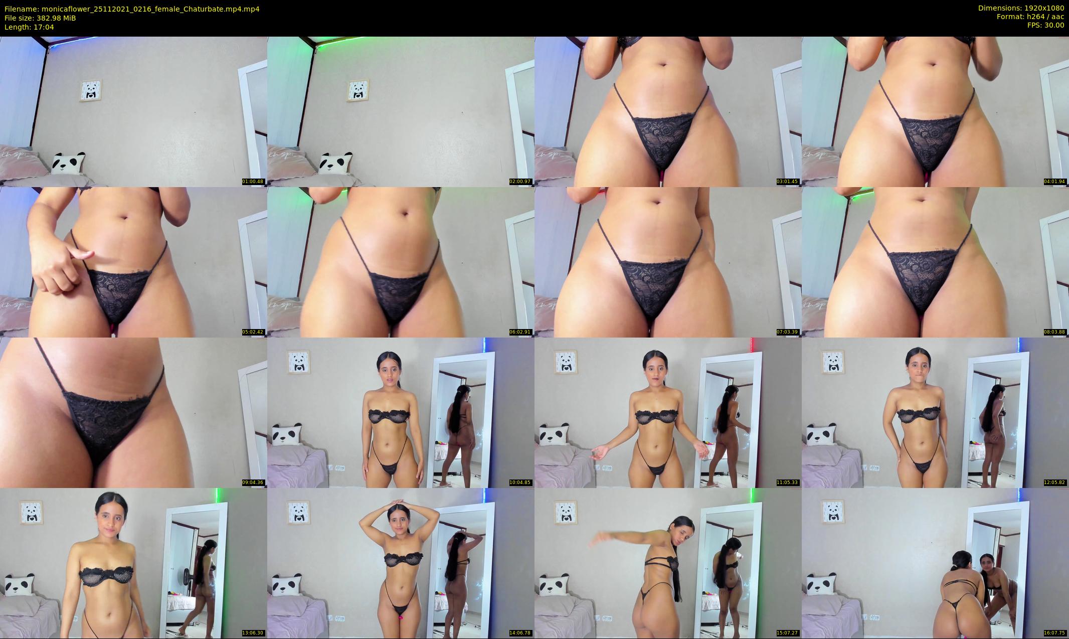 monicaflower — 18 minute Chaturbate female cam show recording, 1080p, Nov 25, 2021