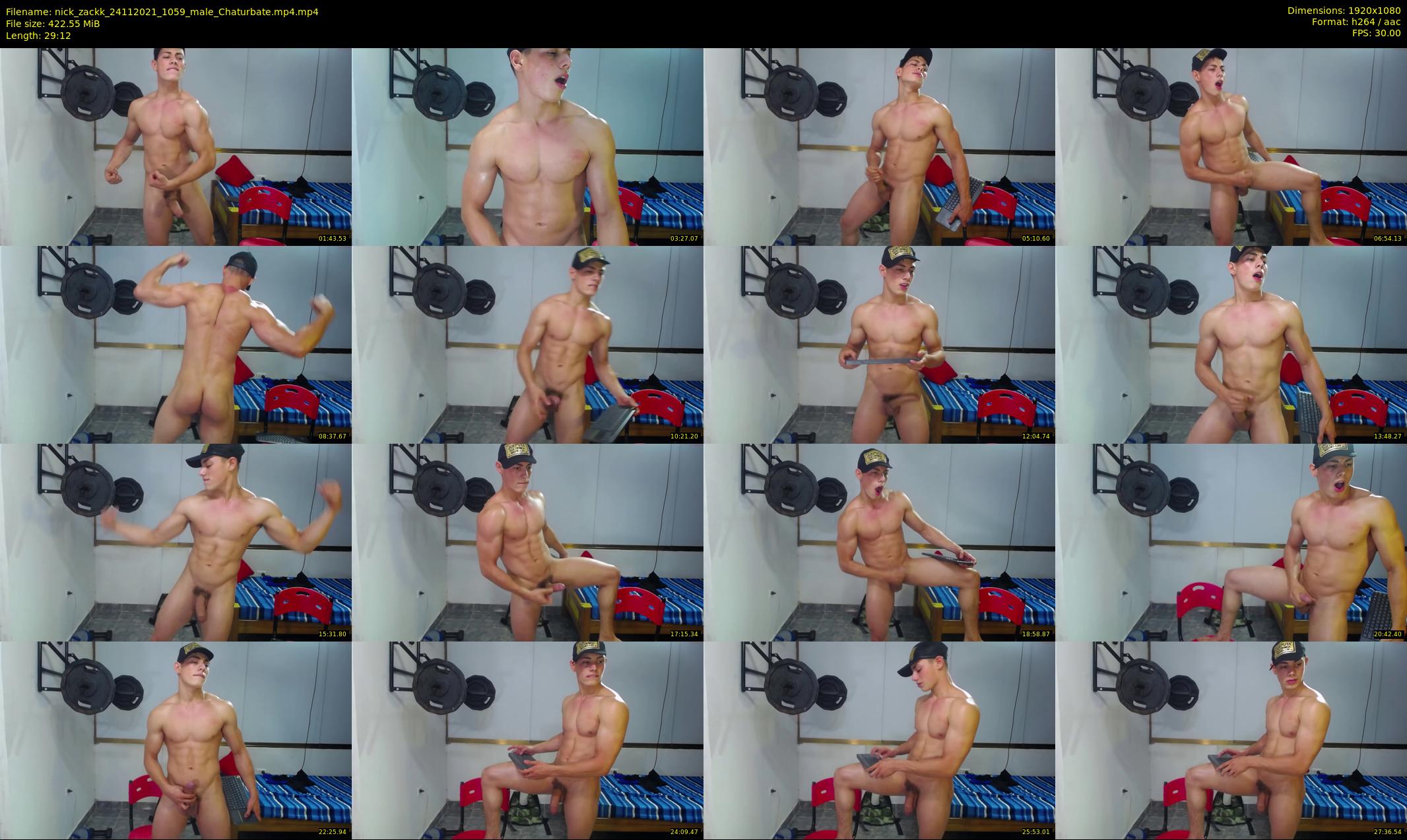 nick_zackk — 30 minute Chaturbate male cam show recording, 1080p, Nov 24, 2021