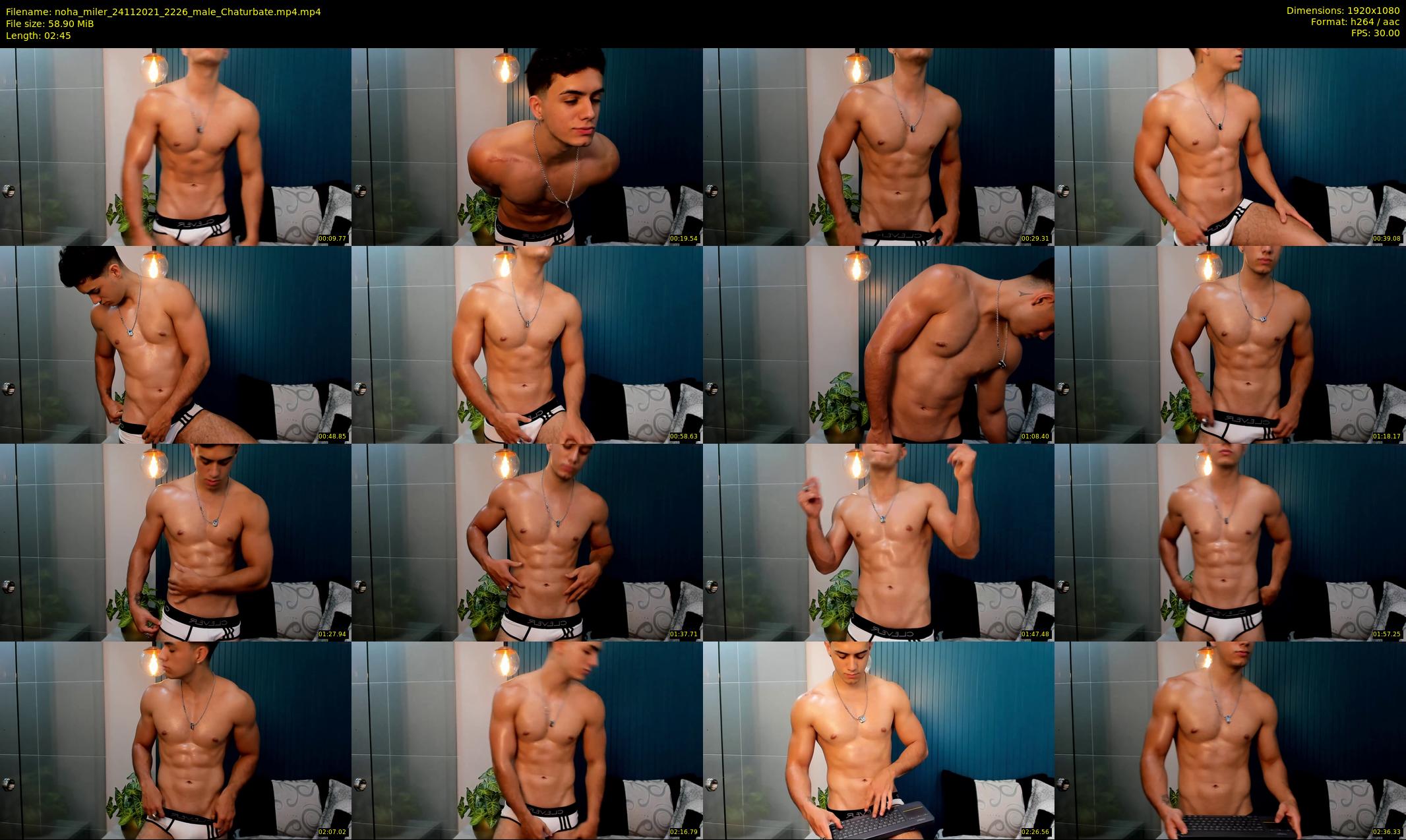 noha_miler — 3 minute Chaturbate male cam show recording, 1080p, Nov 24, 2021