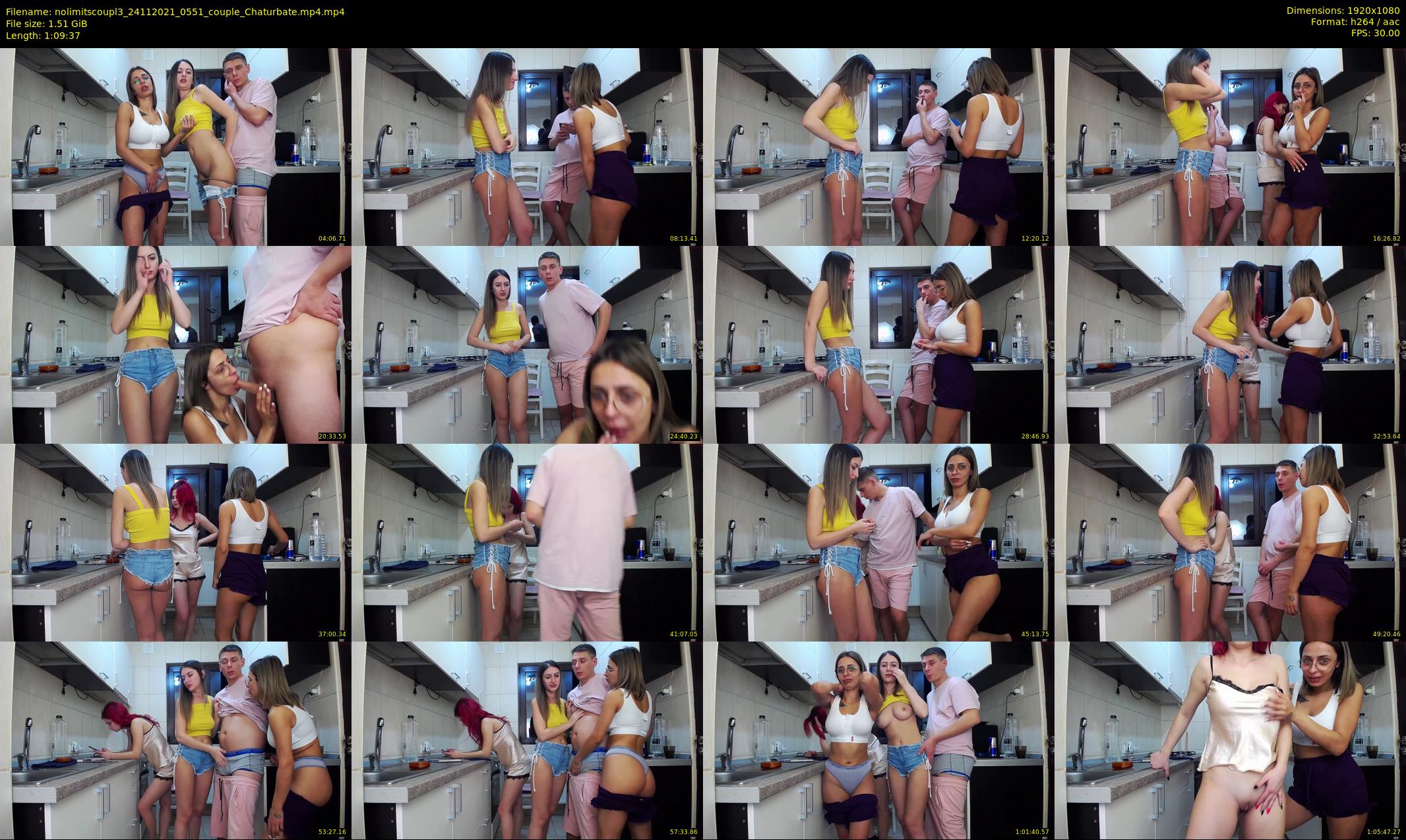 nolimitscoupl3 — 70 minute Chaturbate couple cam show recording, 1080p, Nov 24, 2021