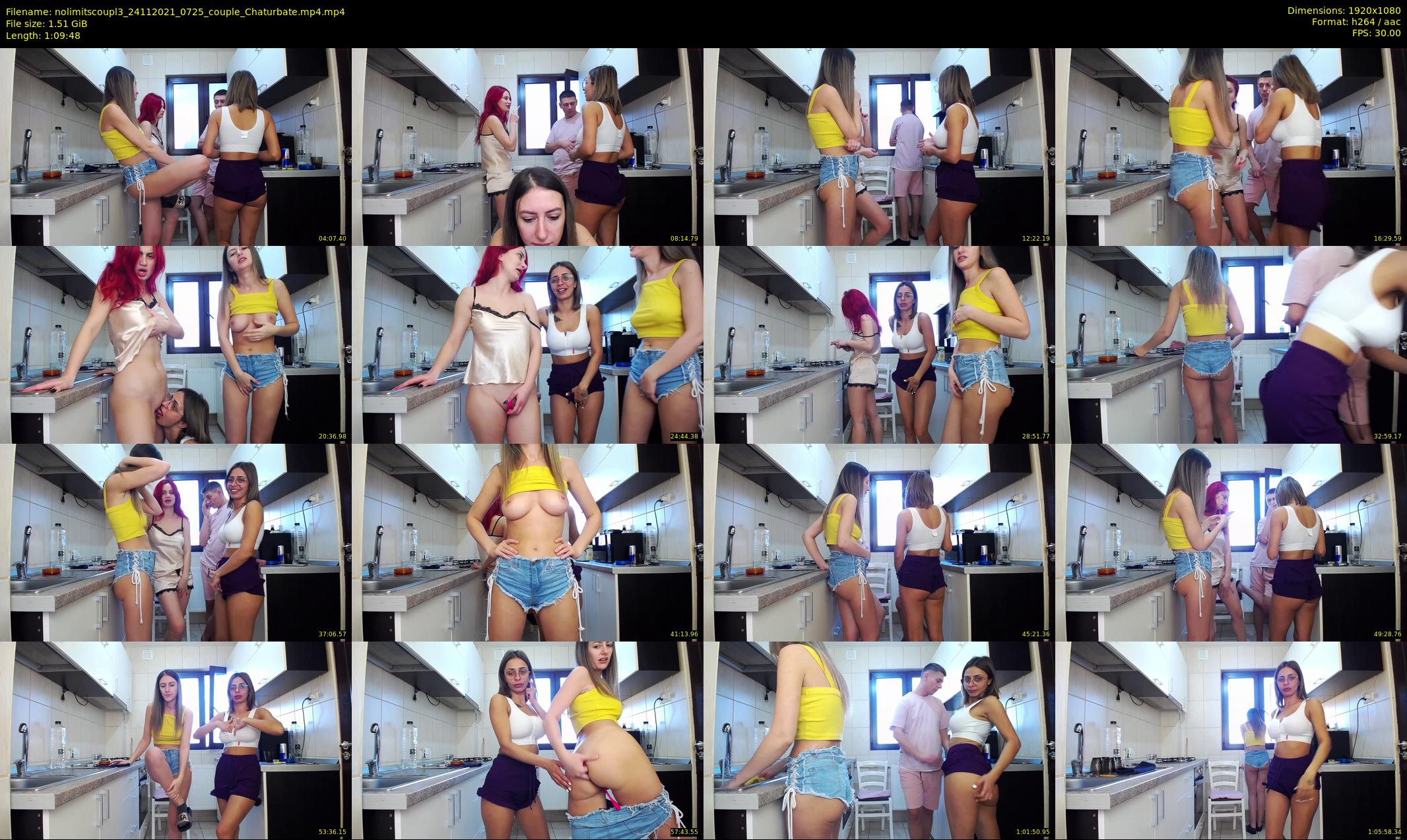 nolimitscoupl3 — 70 minute Chaturbate couple cam show recording, 1080p, Nov 24, 2021