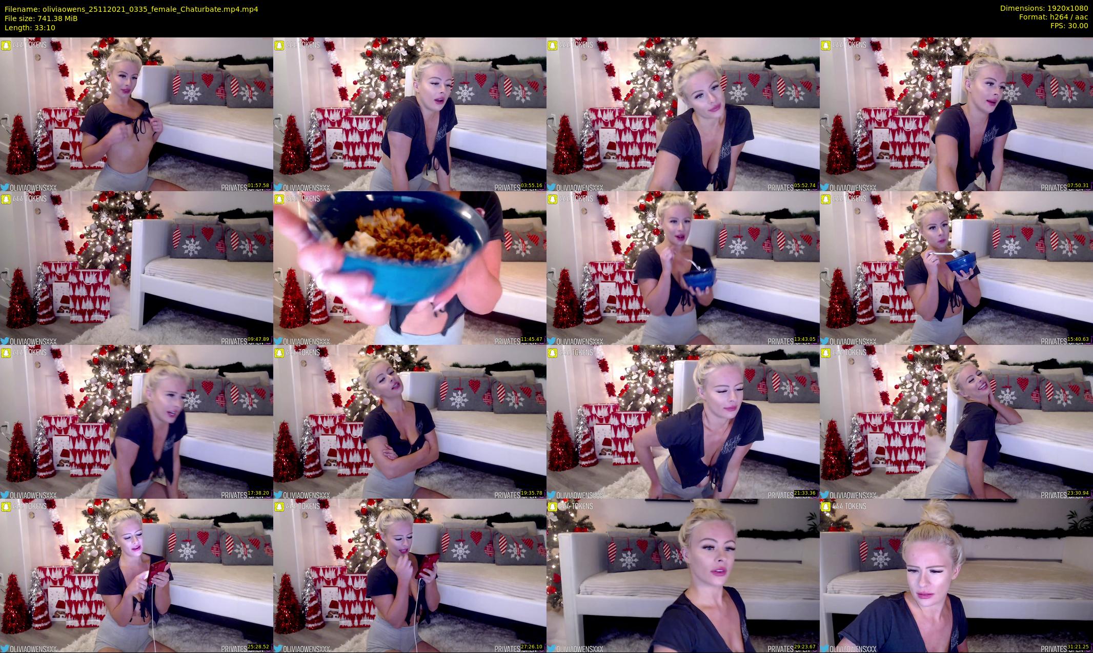 oliviaowens — 34 minute Chaturbate female cam show recording, 1080p, Nov 25, 2021