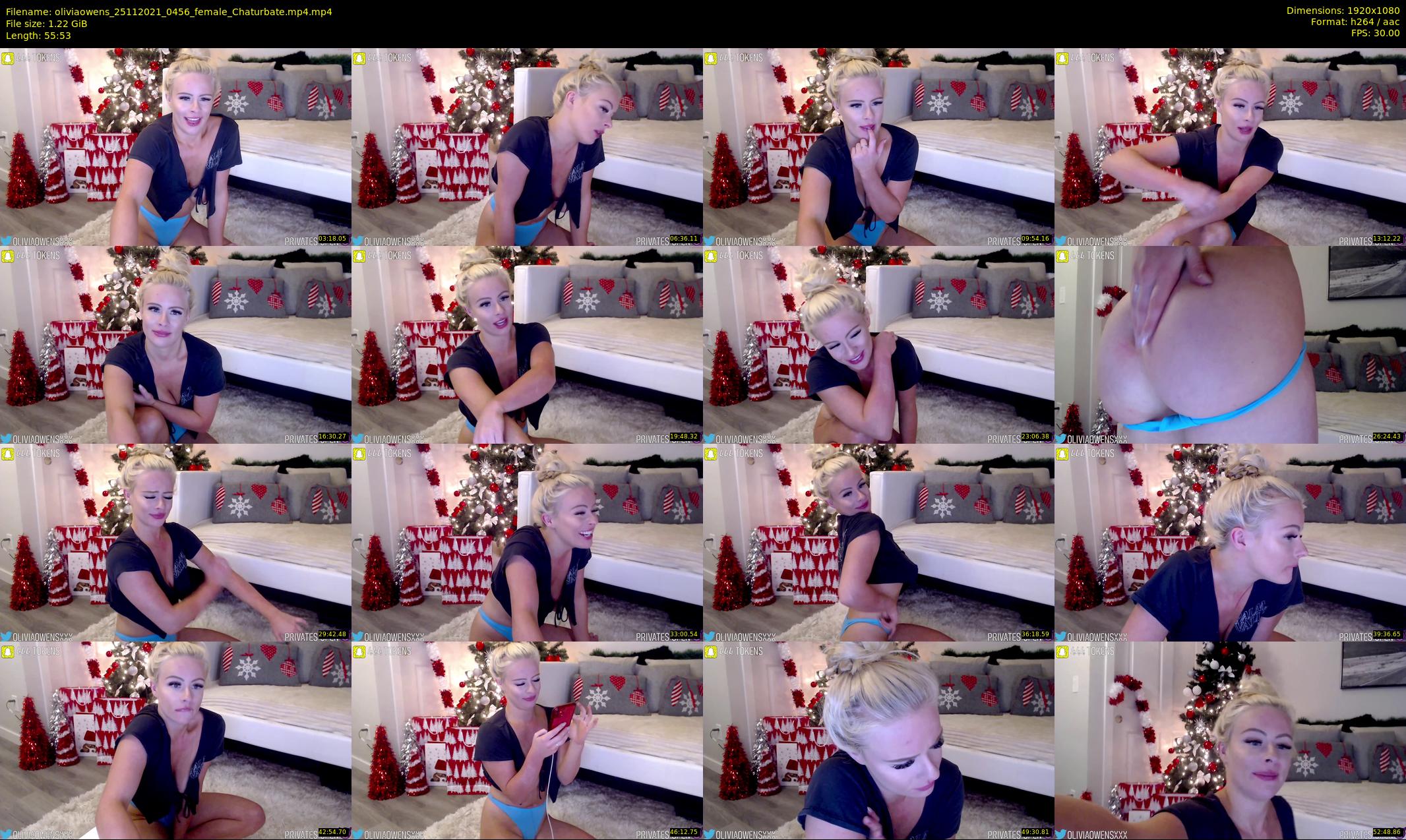 oliviaowens — 56 minute Chaturbate female cam show recording, 1080p, Nov 25, 2021