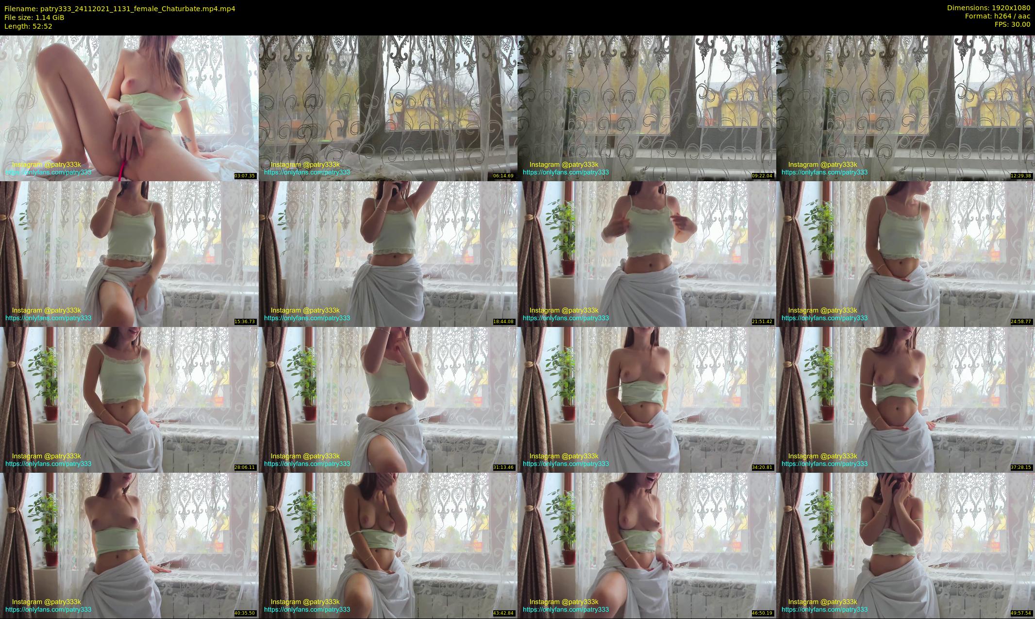 patry333 — 53 minute Chaturbate female cam show recording, 1080p, Nov 24, 2021