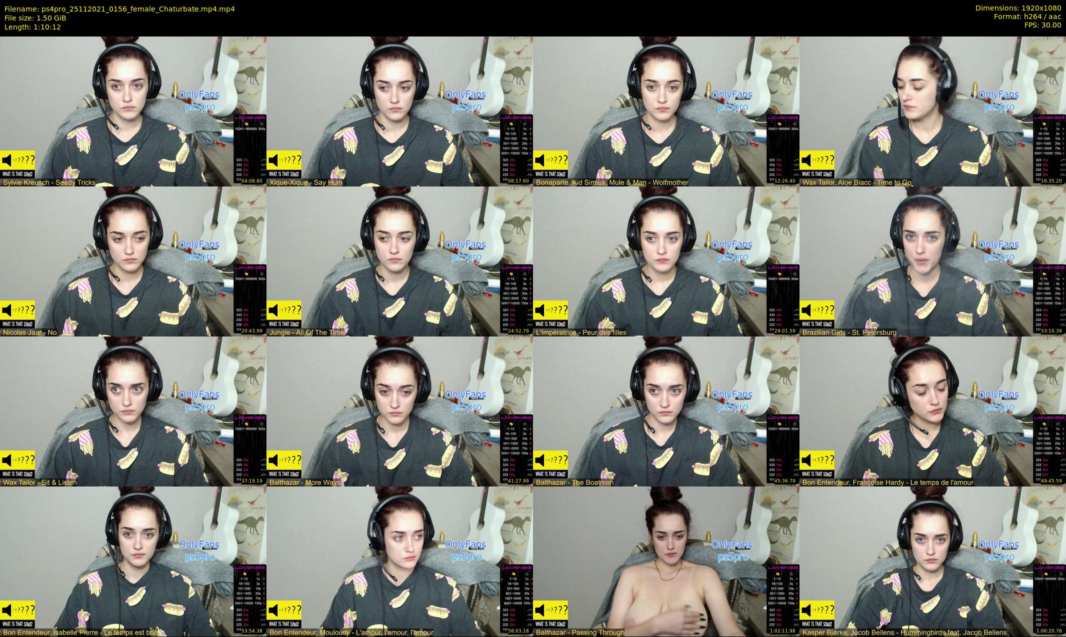 ps4pro — 71 minute Chaturbate female cam show recording, 1080p, Nov 25, 2021