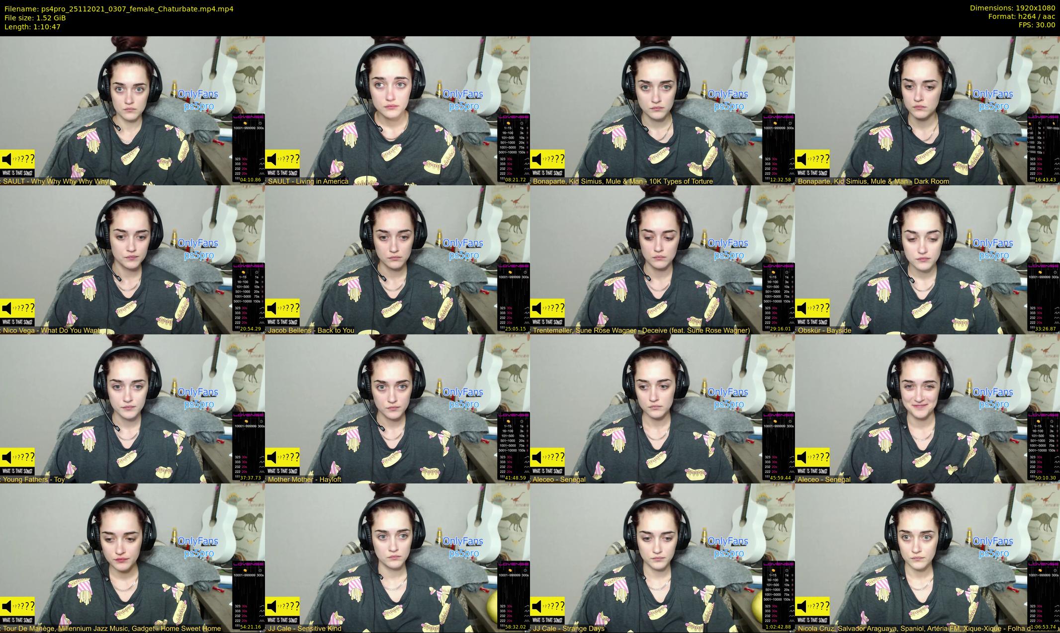 ps4pro — 71 minute Chaturbate female cam show recording, 1080p, Nov 25, 2021