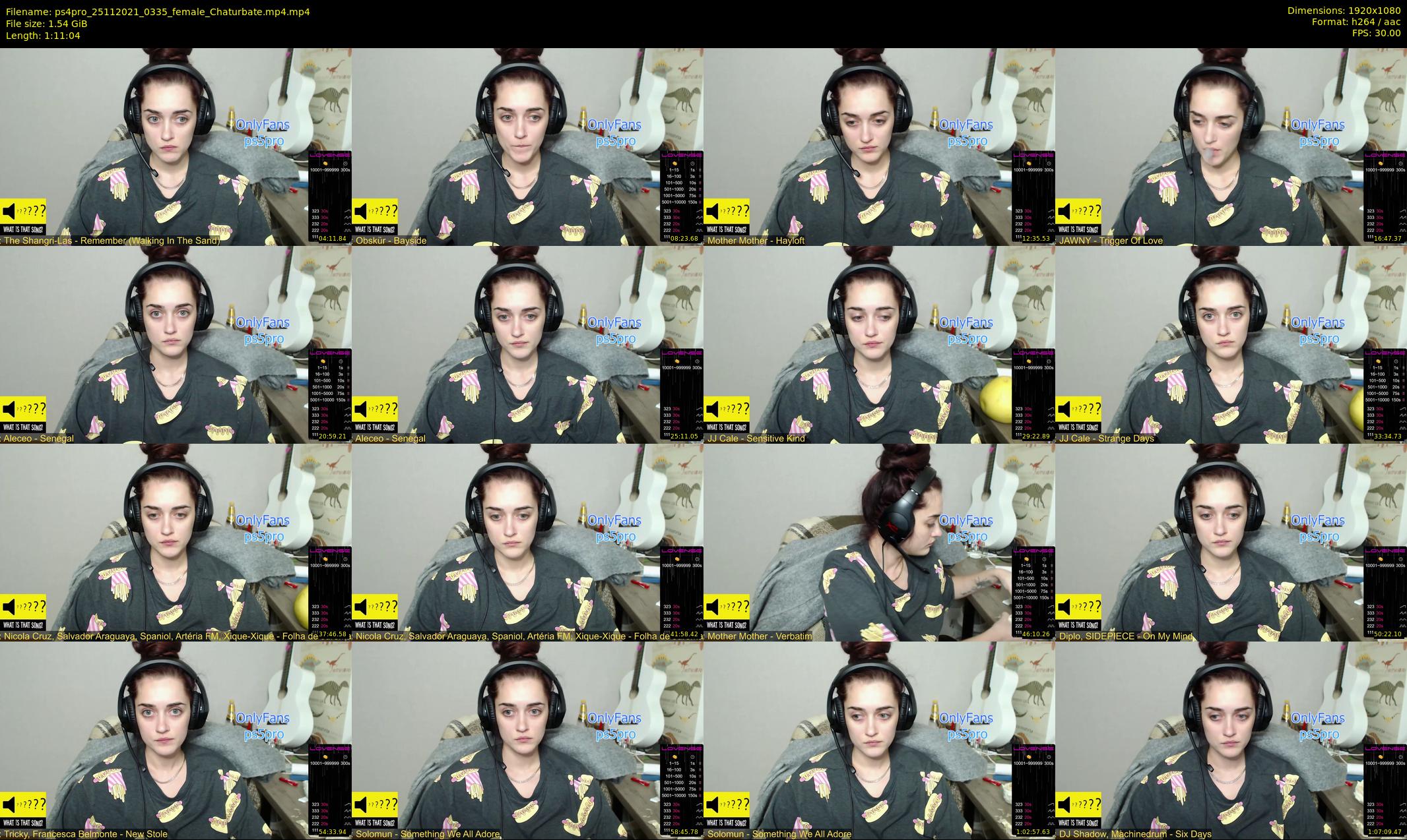 ps4pro — 72 minute Chaturbate female cam show recording, 1080p, Nov 25, 2021