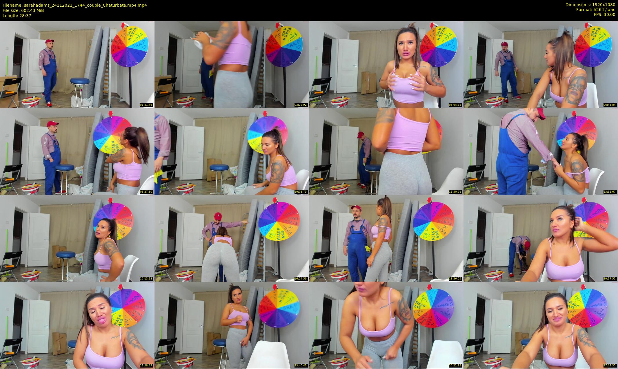 sarahadams — 29 minute Chaturbate female cam show recording, 1080p, Nov 24, 2021